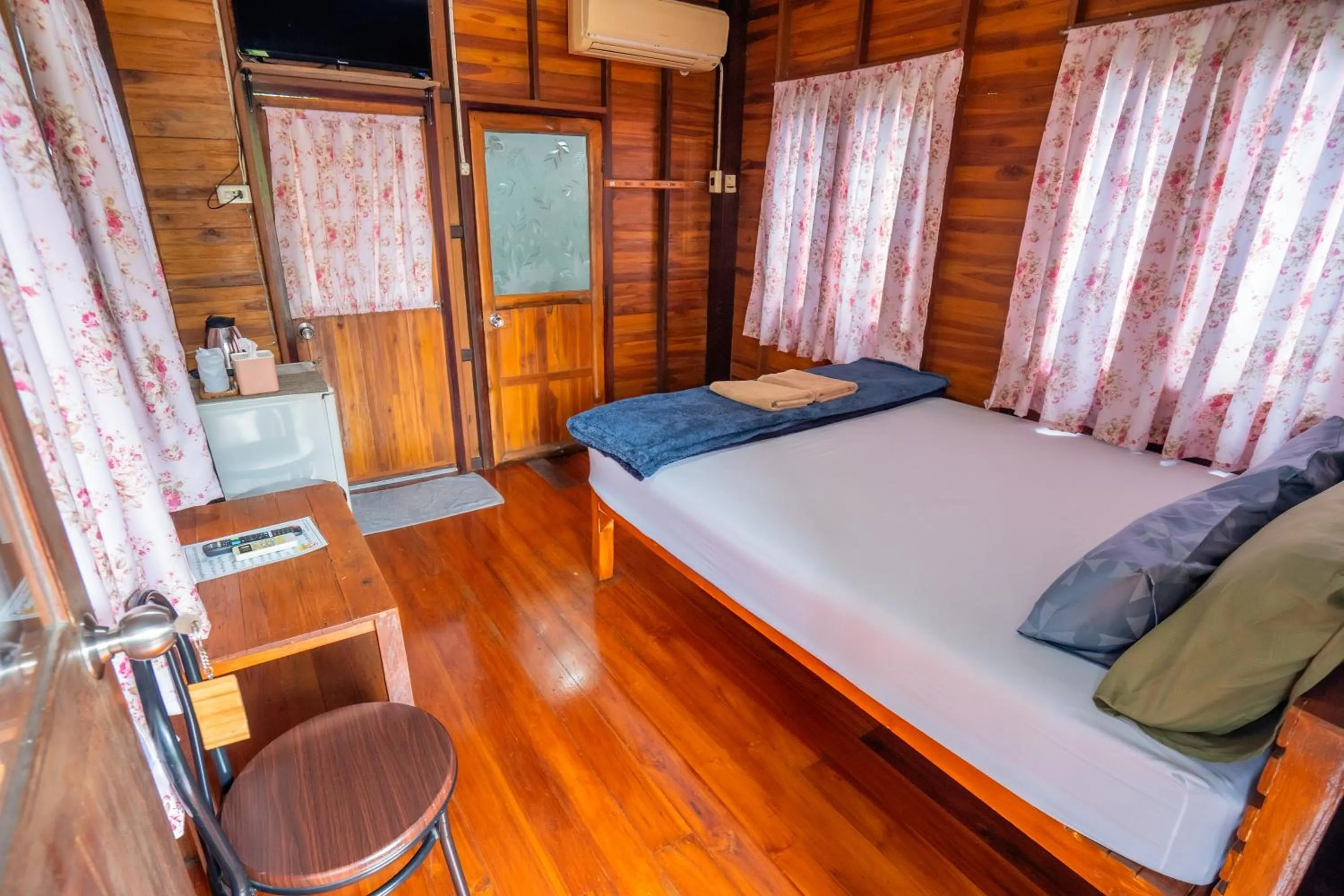 Bed in Ban Suan Bang Toei Homestay