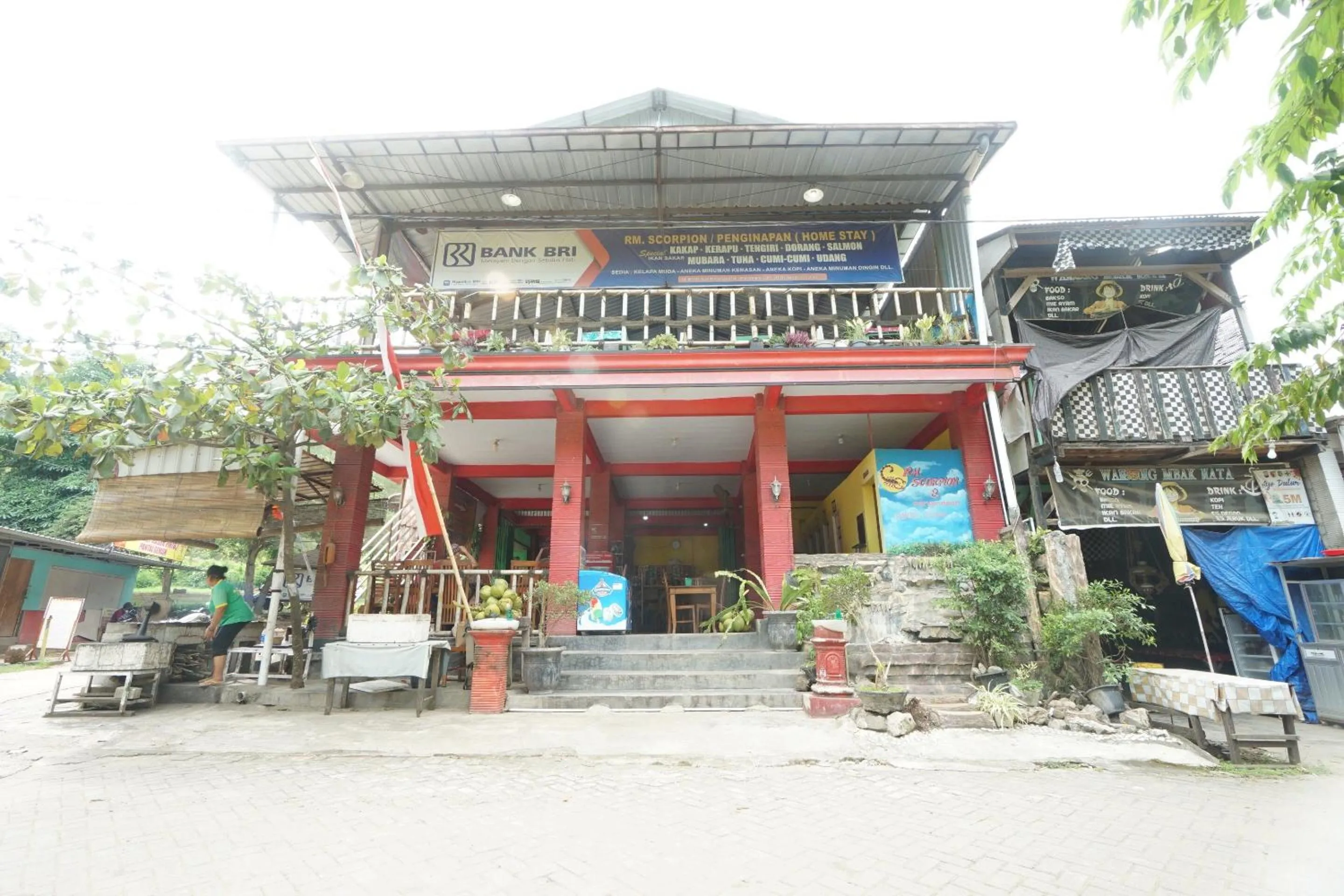 Facade/entrance in OYO 93628 Scorpion Guest House & Beach