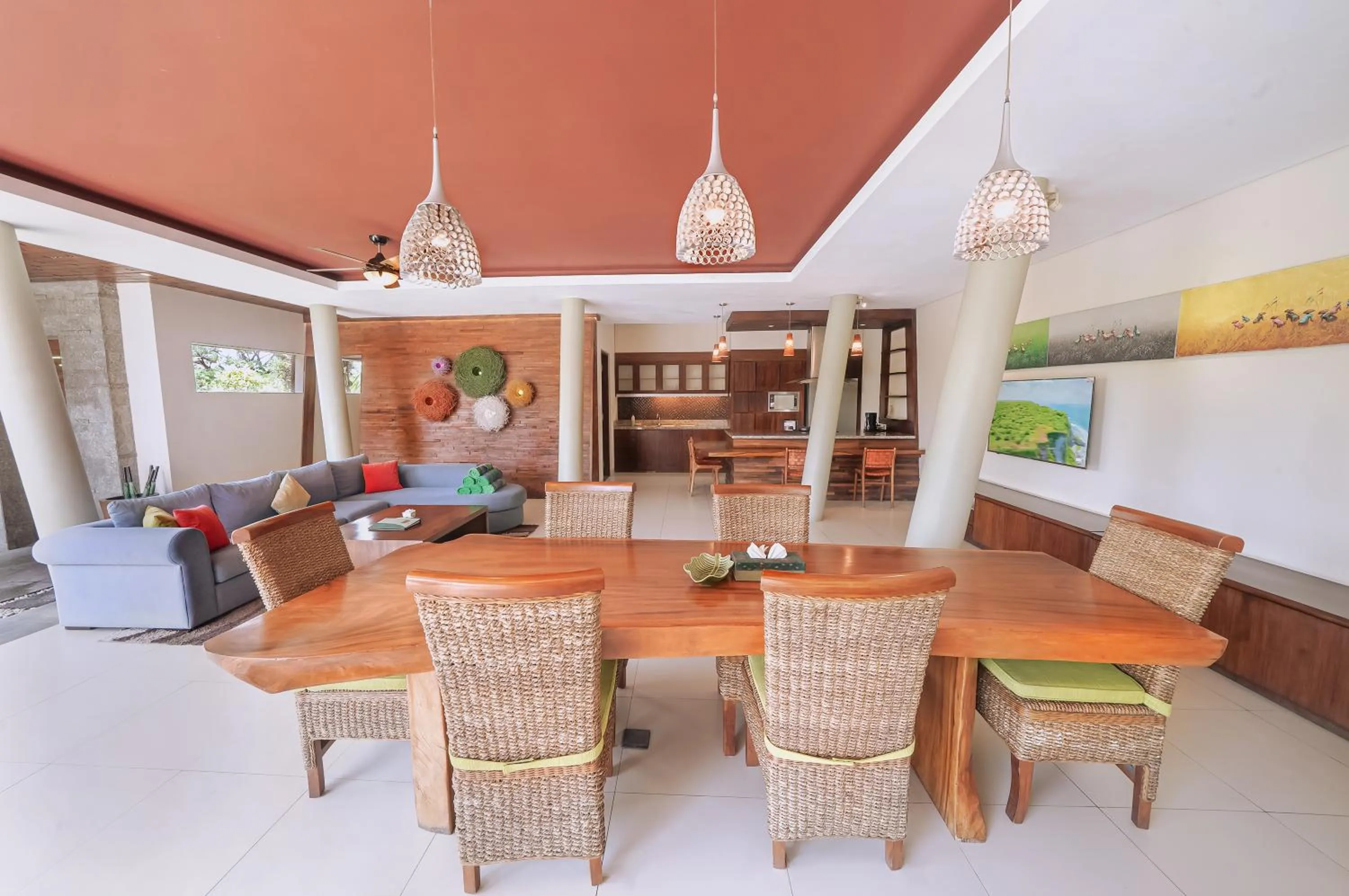 Dining area in The Kasih Villas & Spa
