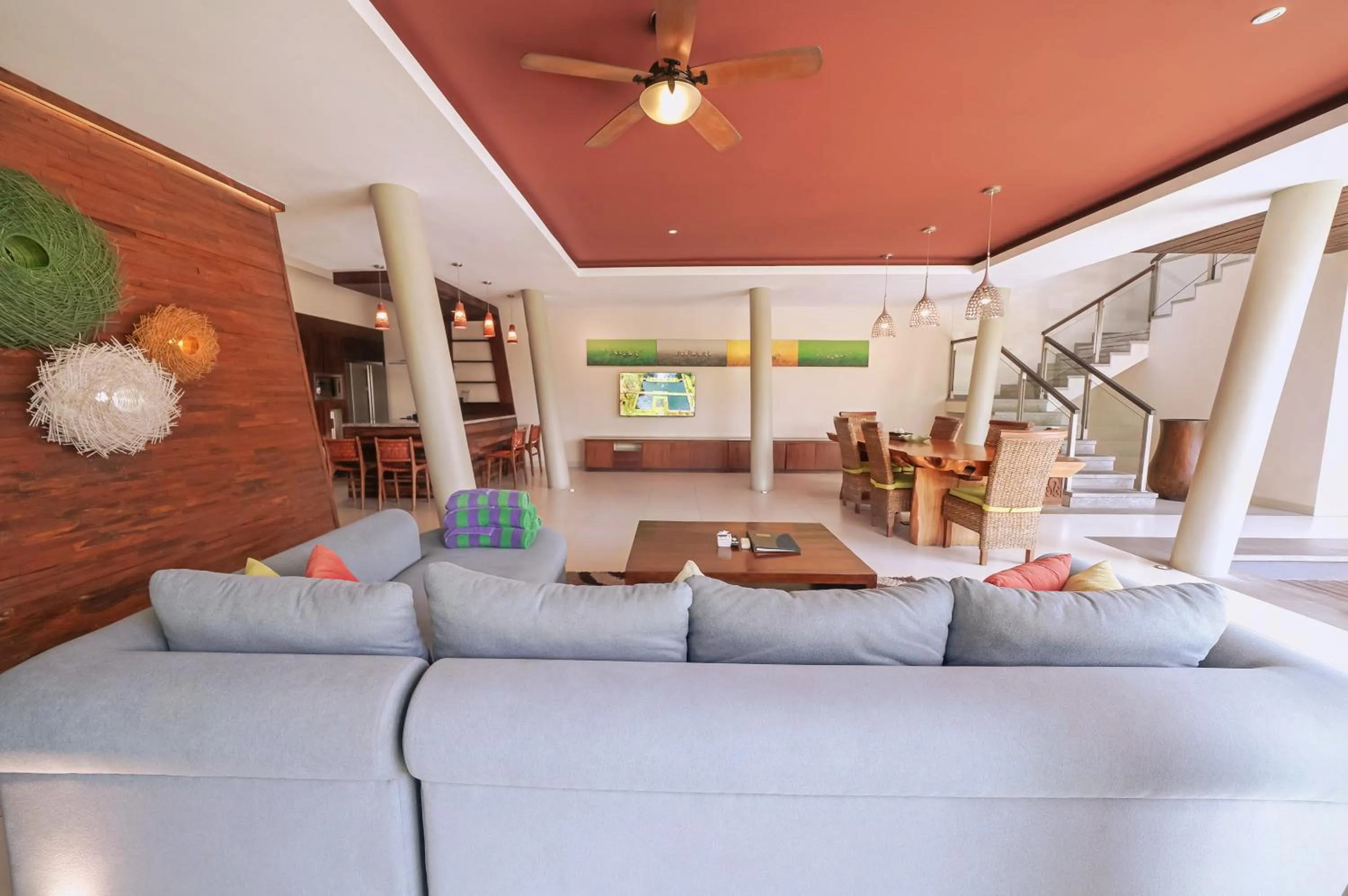 Living room in The Kasih Villas & Spa