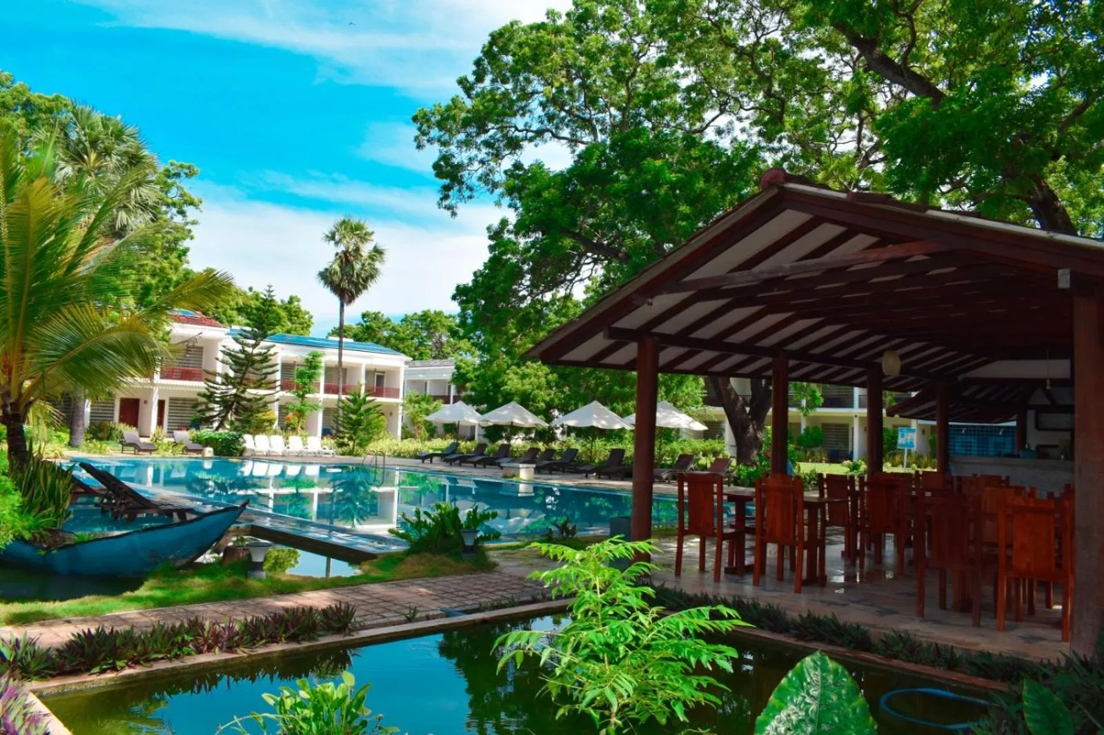 Garden view in Anantamaa Hotel