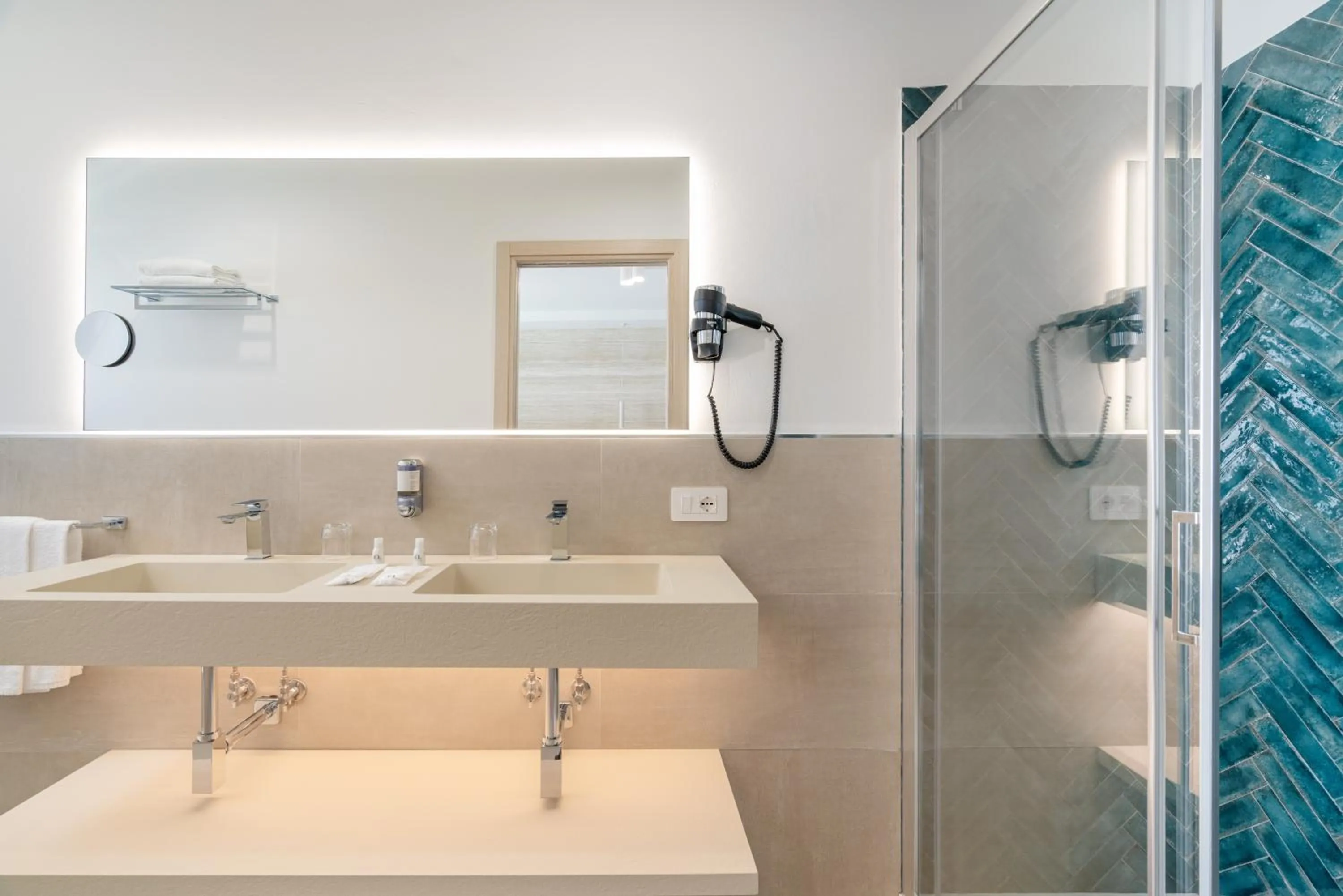 Shower in Margaida Boutique Hotel & SPA