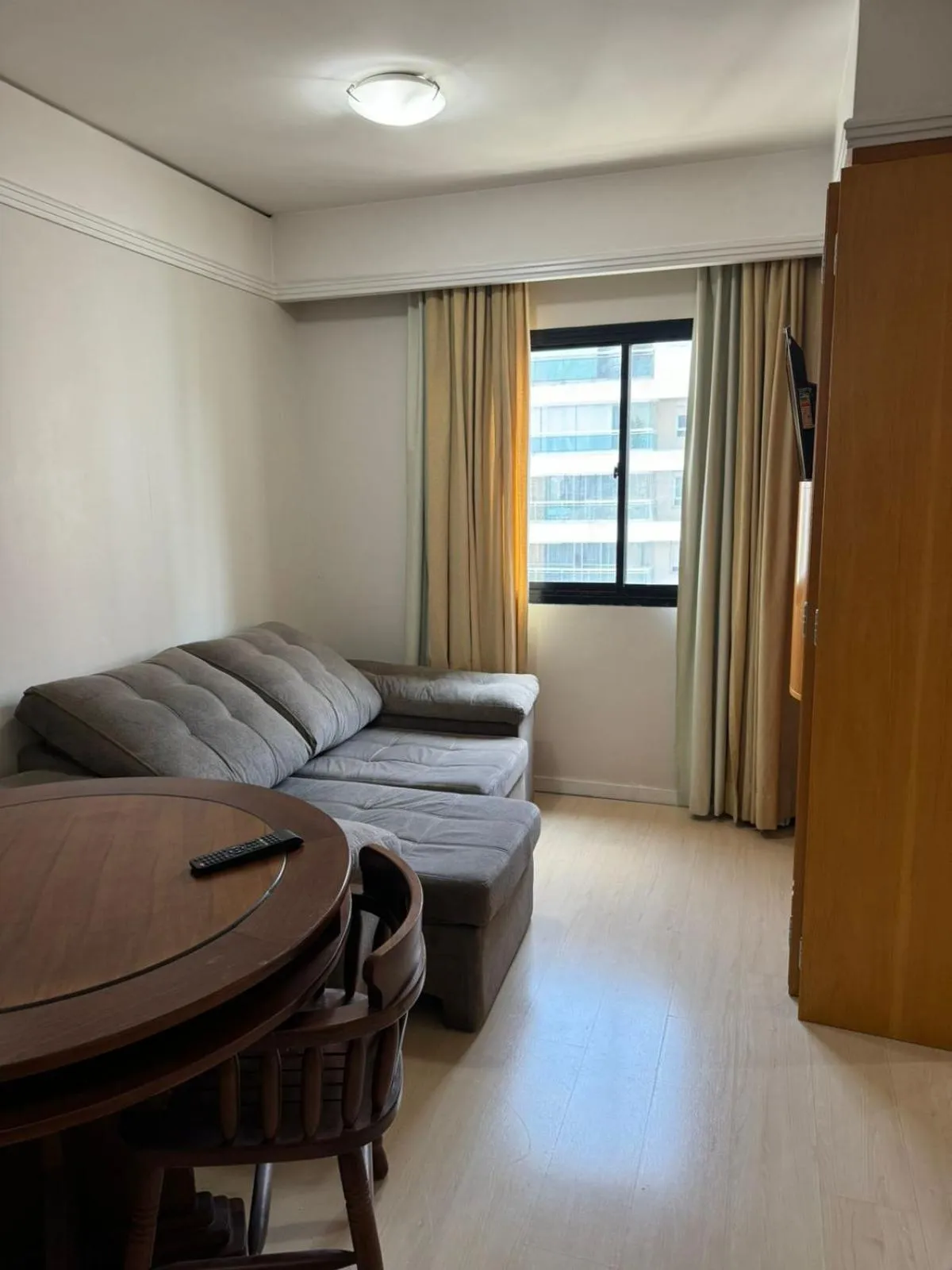 Living room, Bed in Studio premium Privillege Ibirapuera