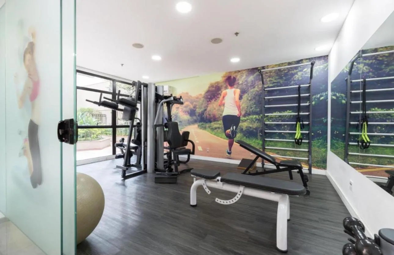 Fitness centre/facilities in Studio premium Privillege Ibirapuera