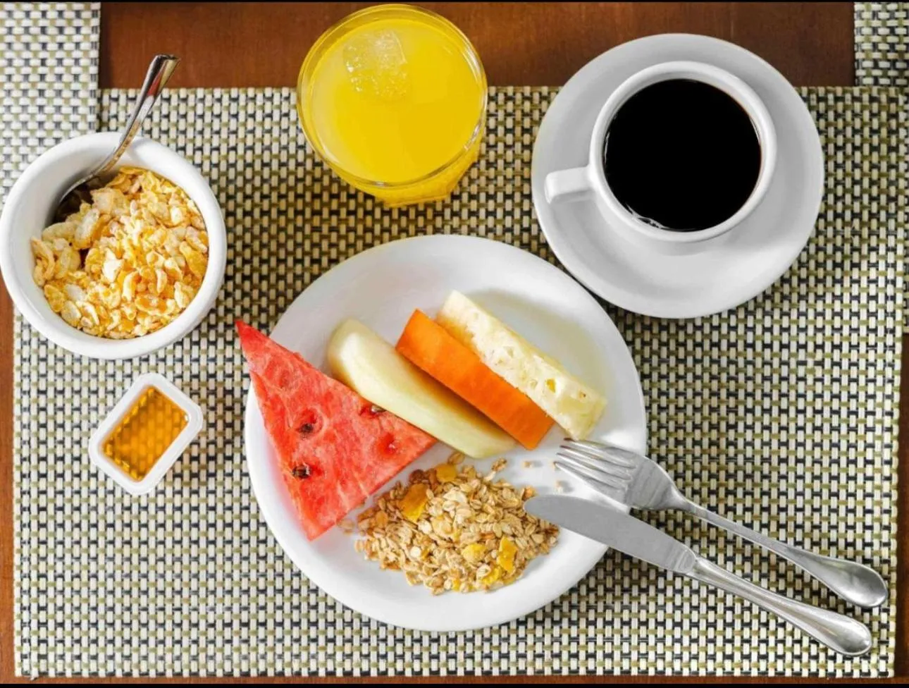 Food and drinks in Studio premium Privillege Ibirapuera