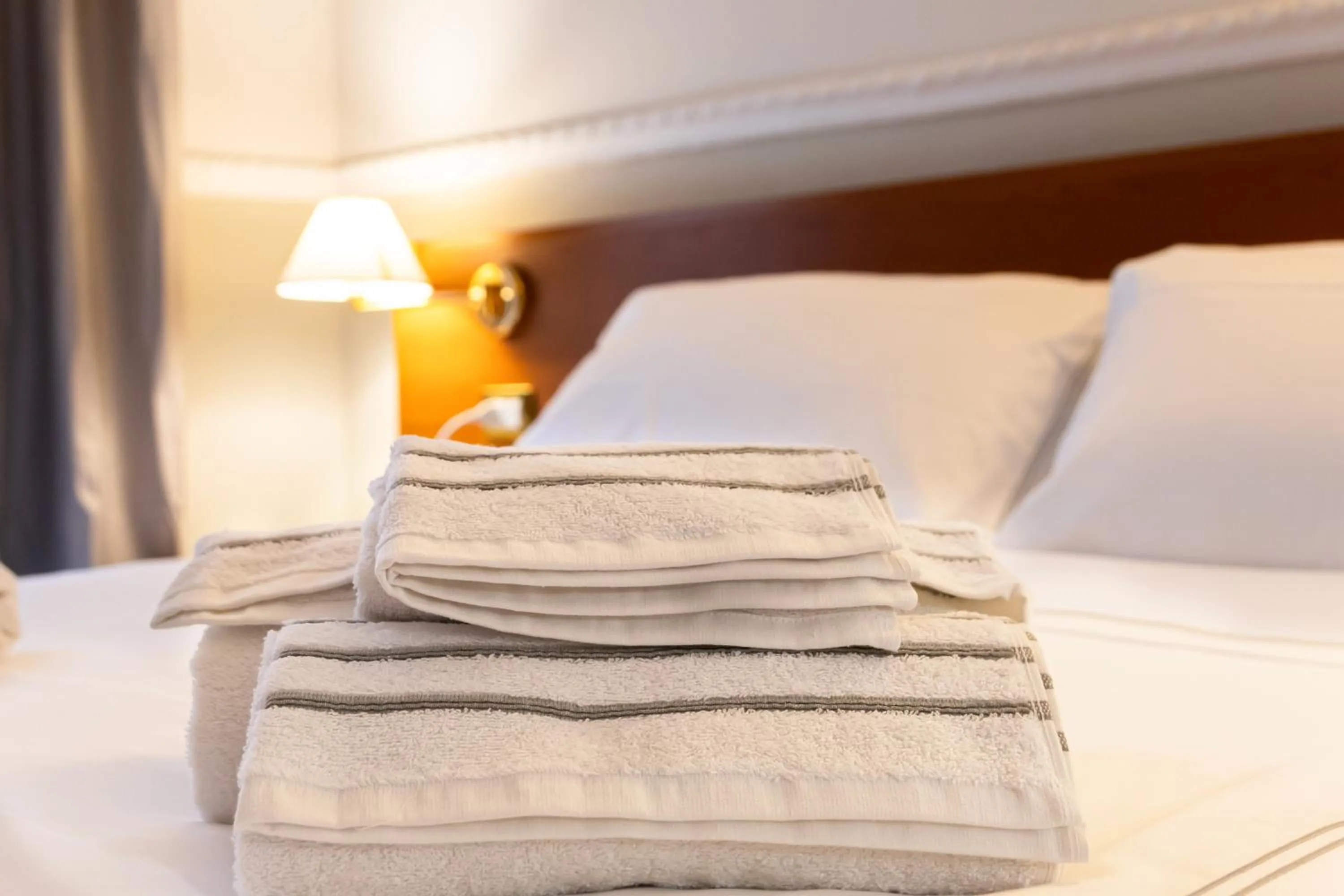 Bed in Hotel Domus Rome