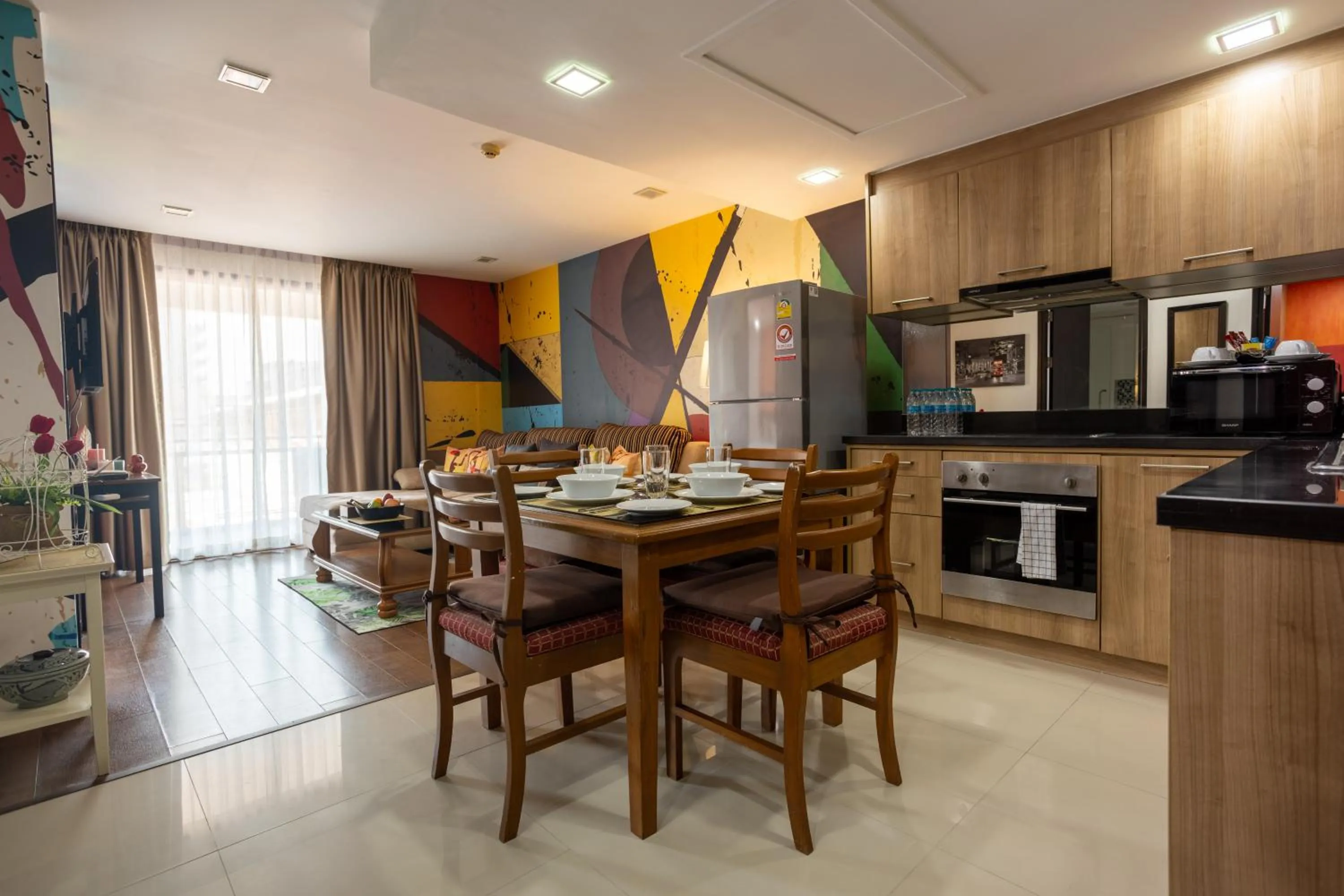 Kitchen or kitchenette in Citismart Luxury Apartments