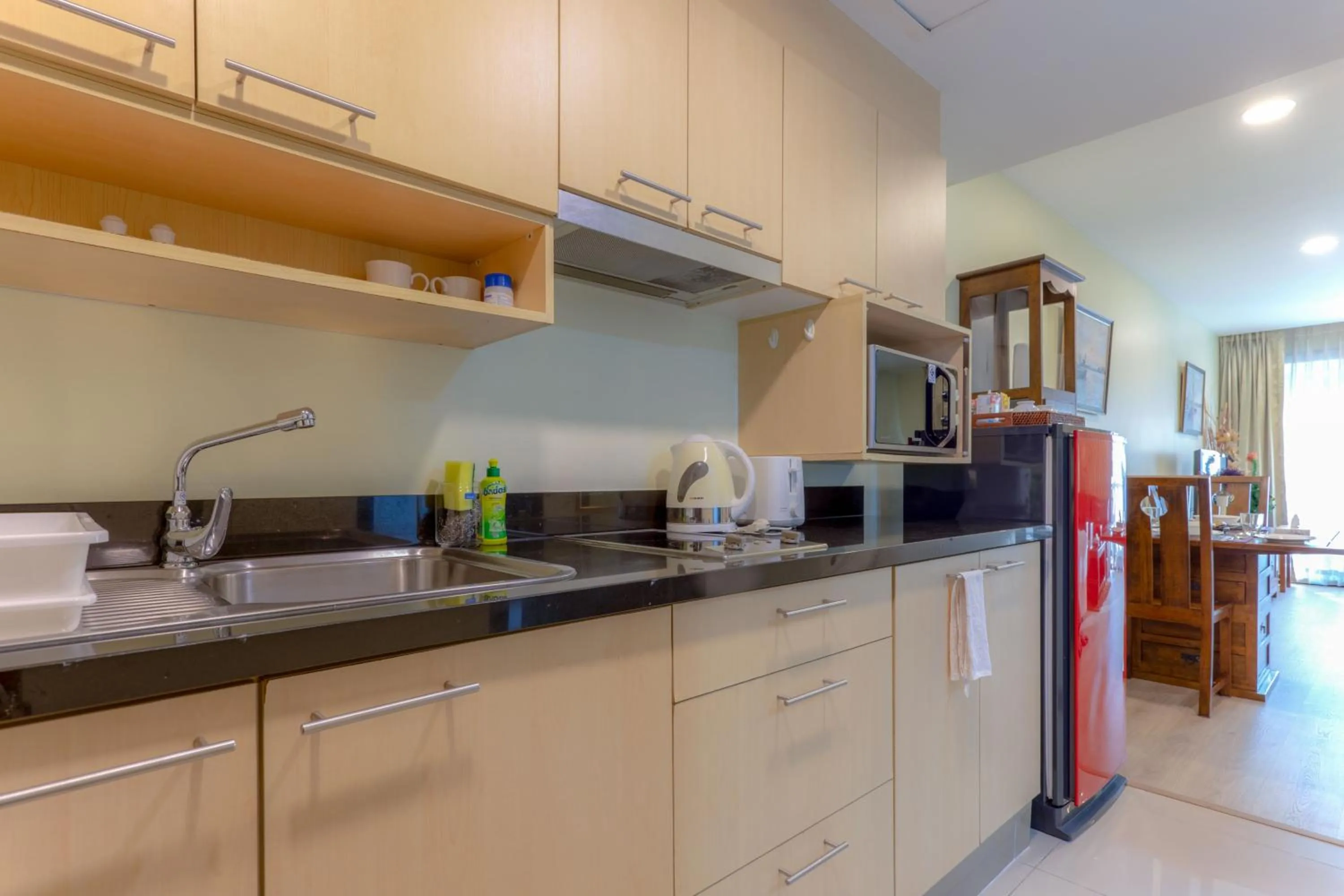 Communal kitchen in Citismart Luxury Apartments