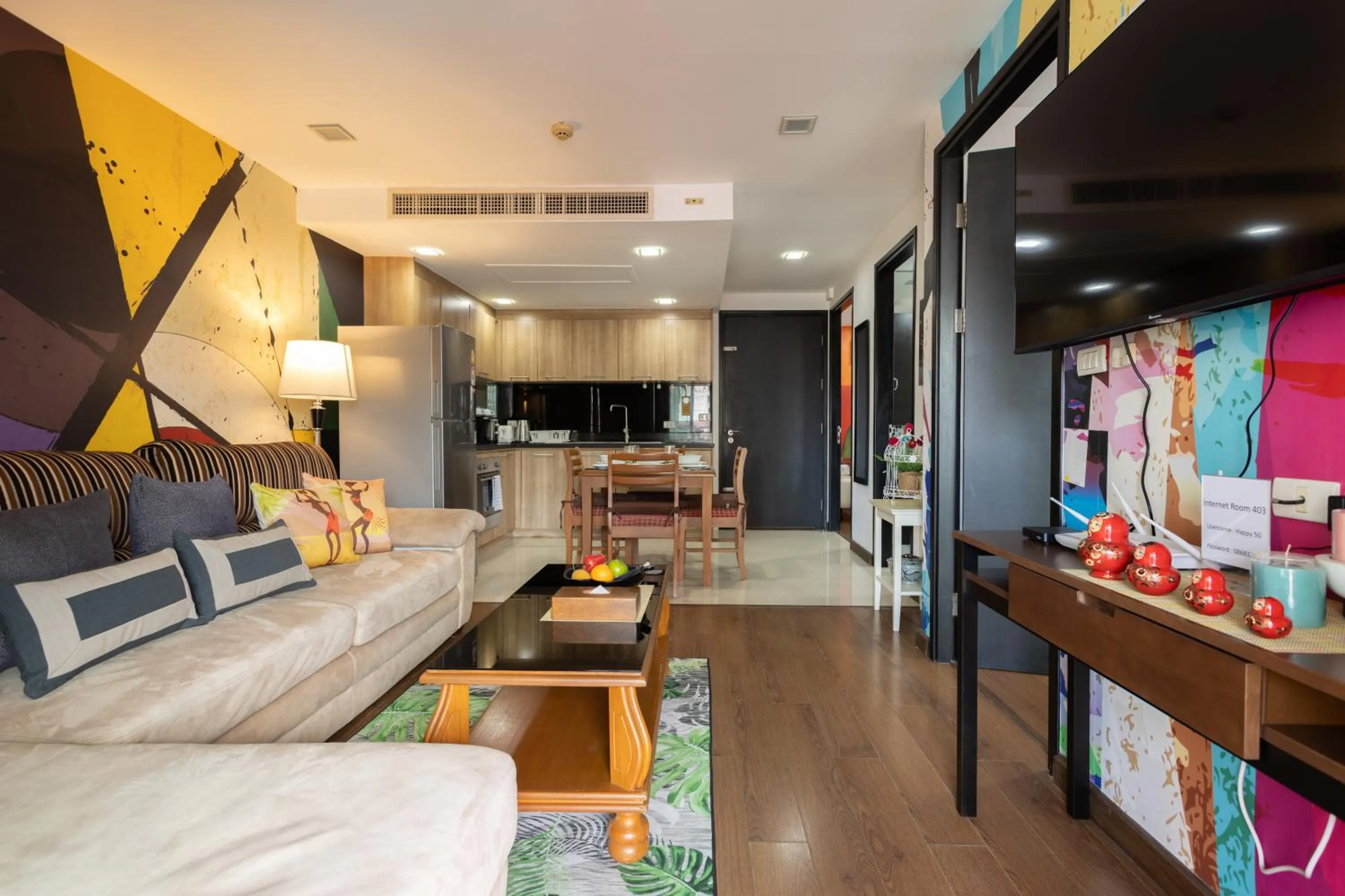 TV and multimedia in Citismart Luxury Apartments