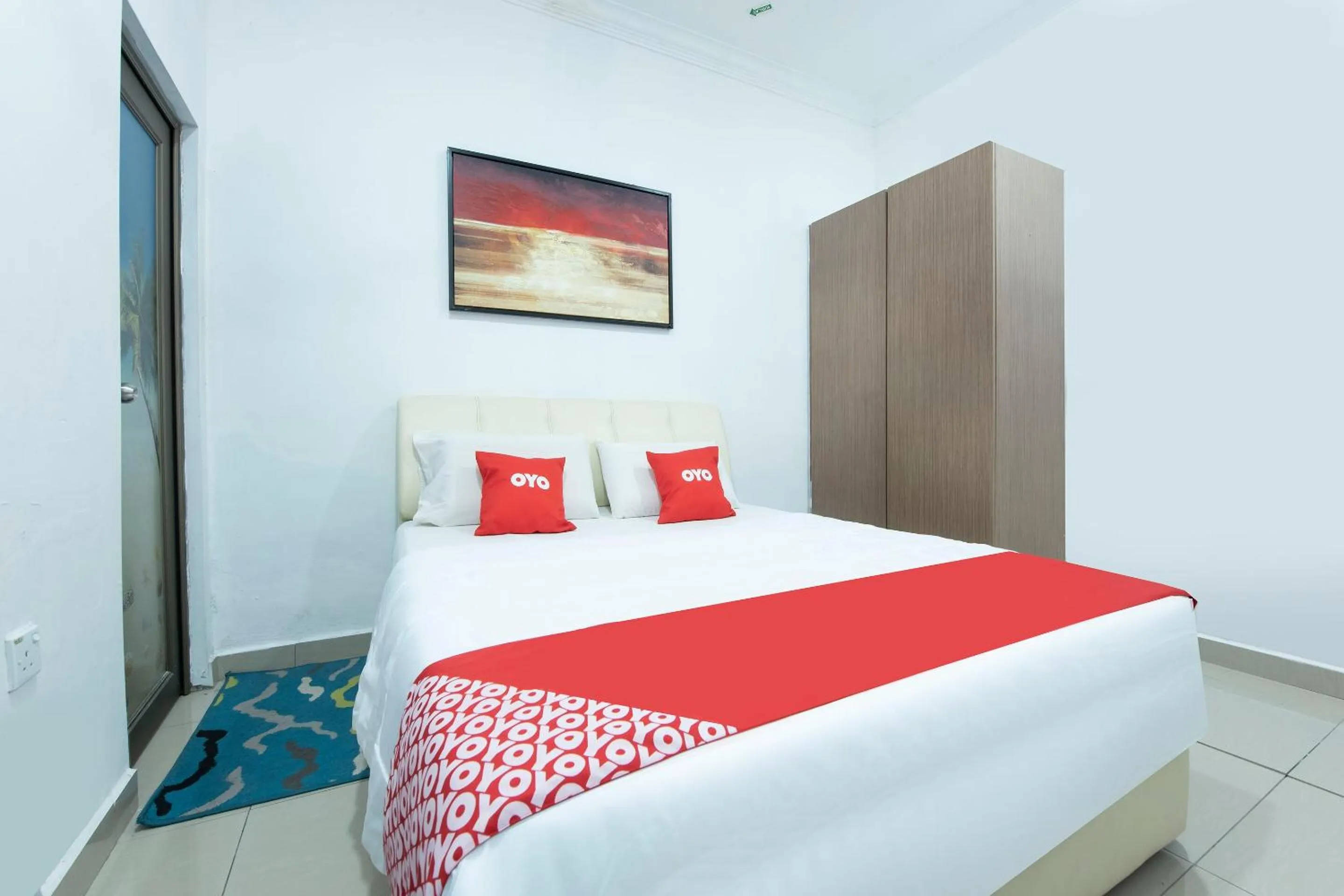 Bedroom, Bed in Sg Rengit City Resort 1