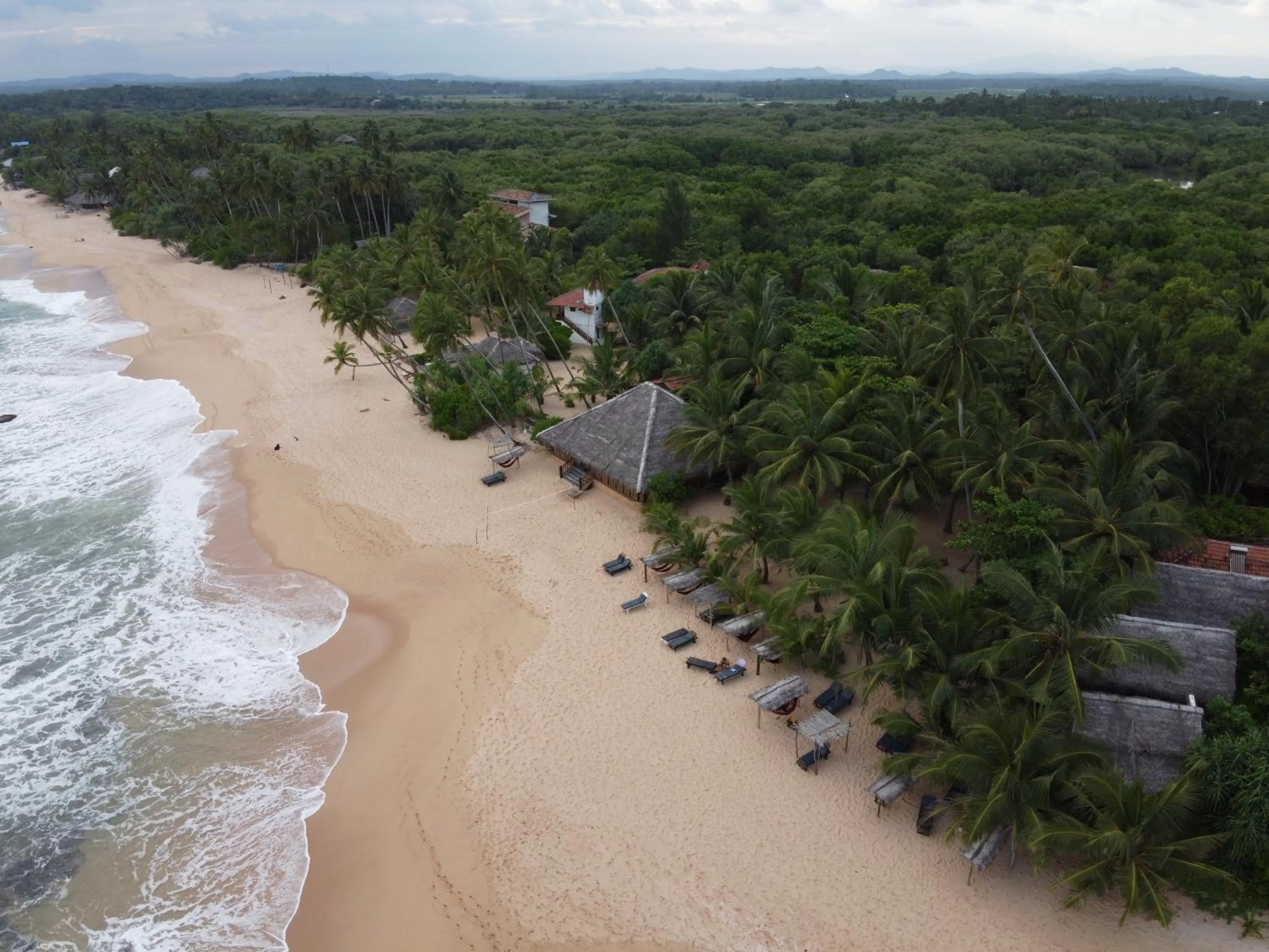 Bird's eye view in Ganesh Garden Beach Cabanas