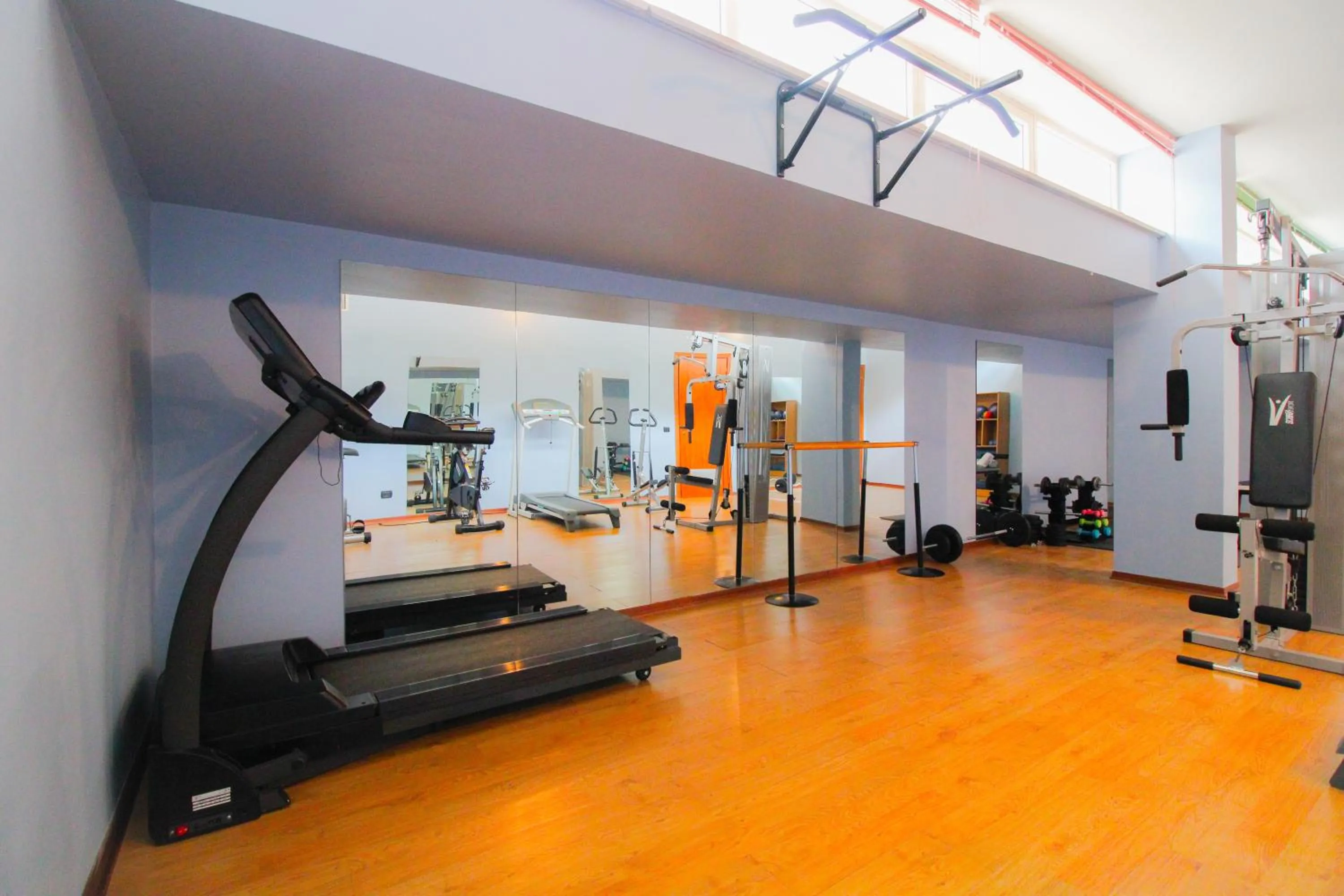 Fitness centre/facilities in HA Hotel