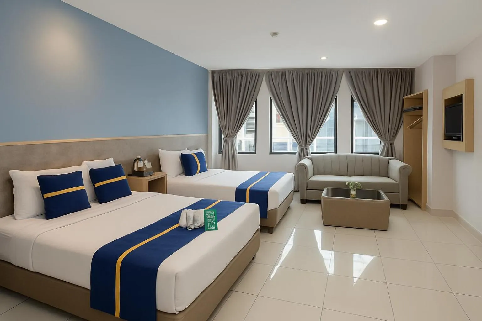 Bed in StarQ Hotel Bukit Bintang