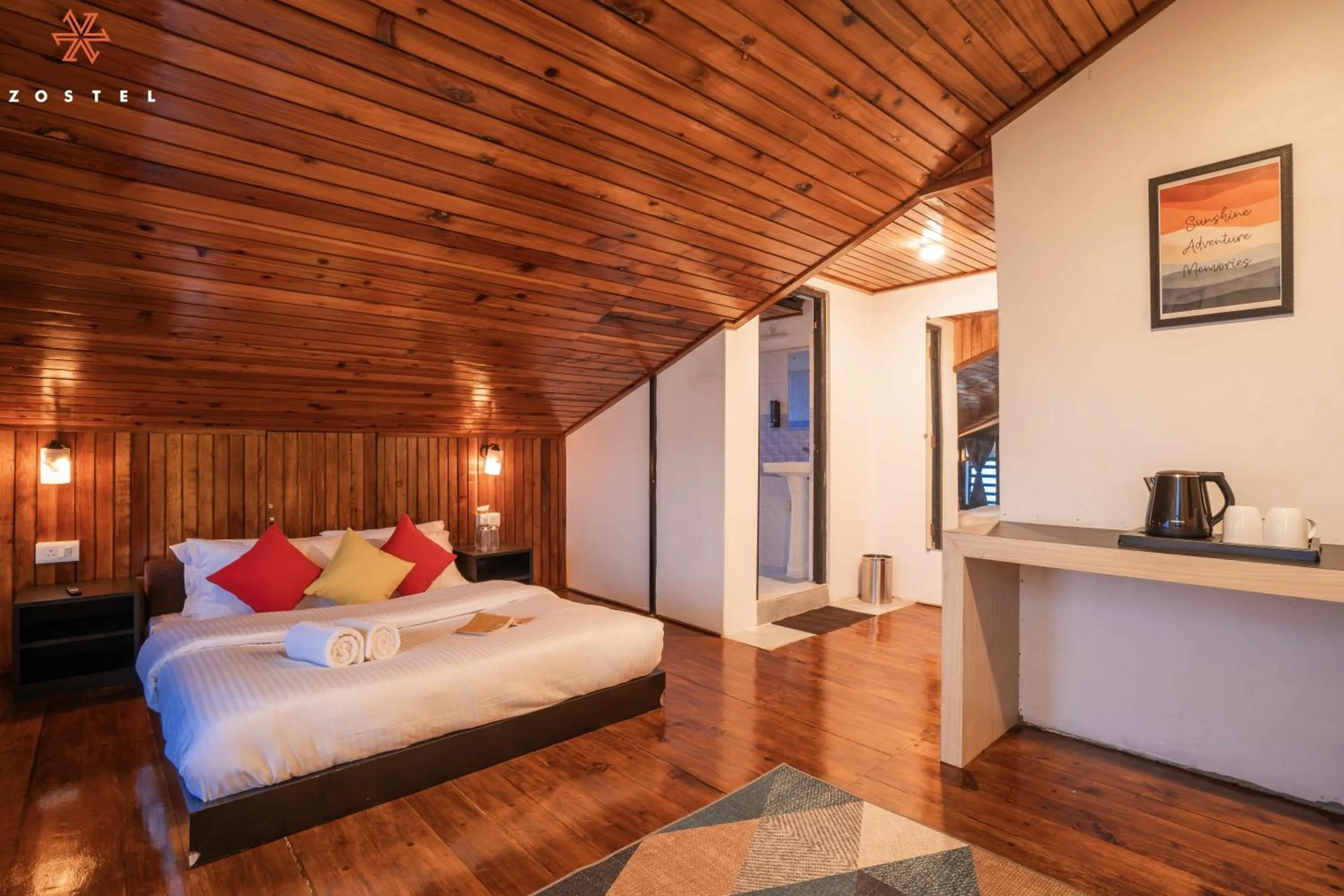 Bed in Zostel Rinchenpong (Pelling)