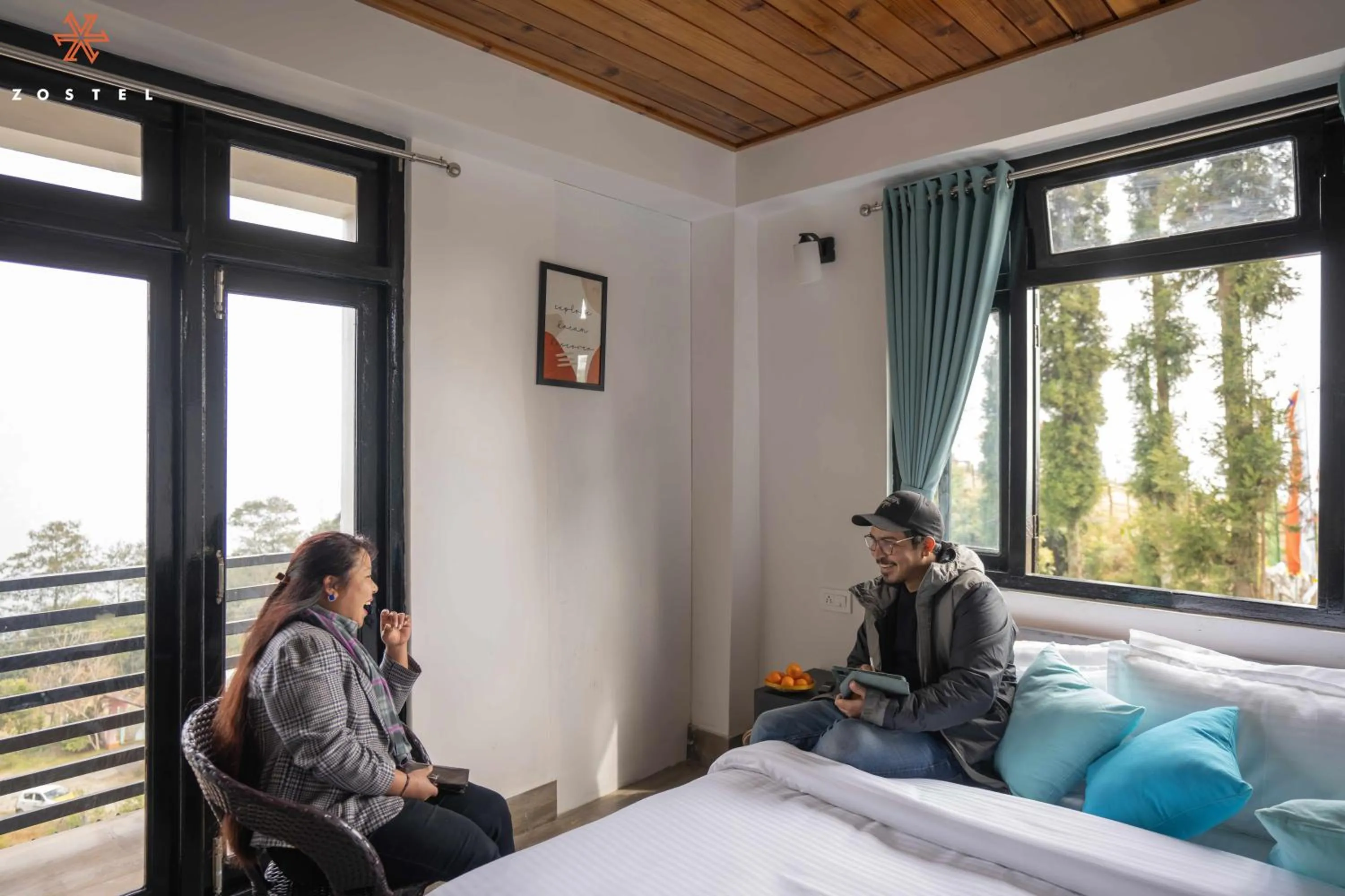 Bed in Zostel Rinchenpong (Pelling)