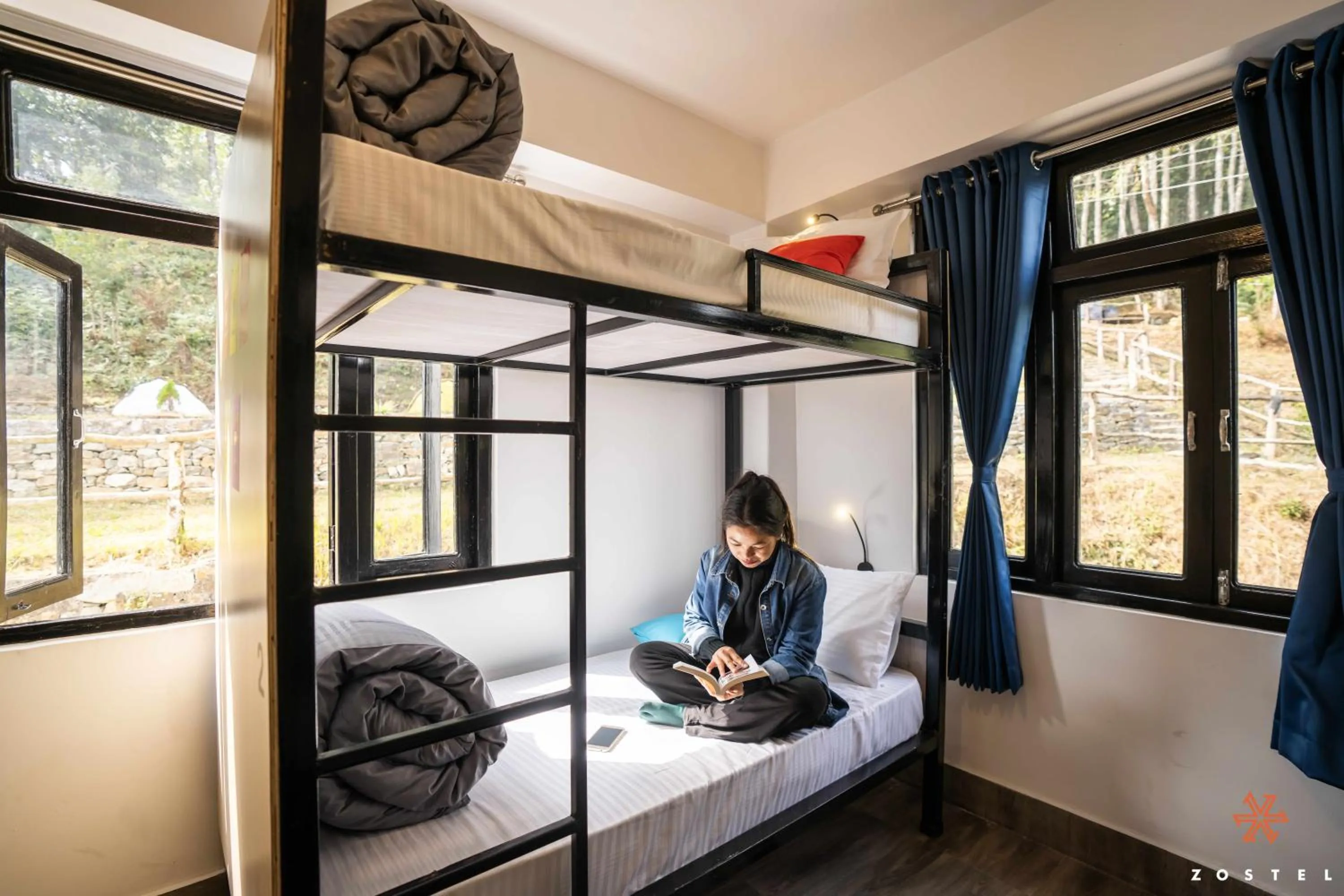 Bed in Zostel Rinchenpong (Pelling)