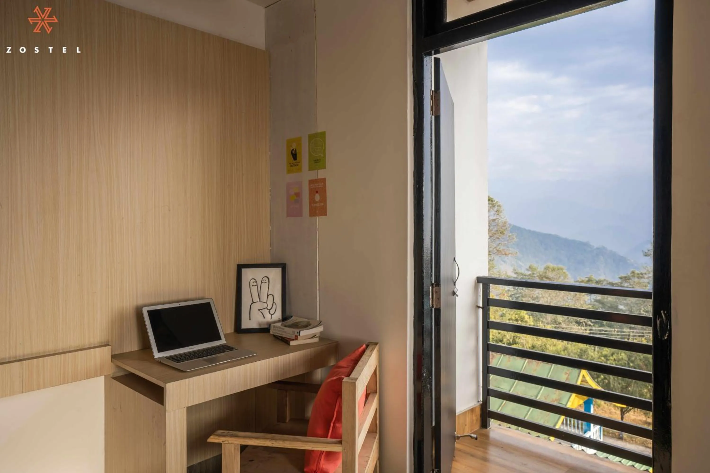 Balcony/Terrace in Zostel Rinchenpong (Pelling)