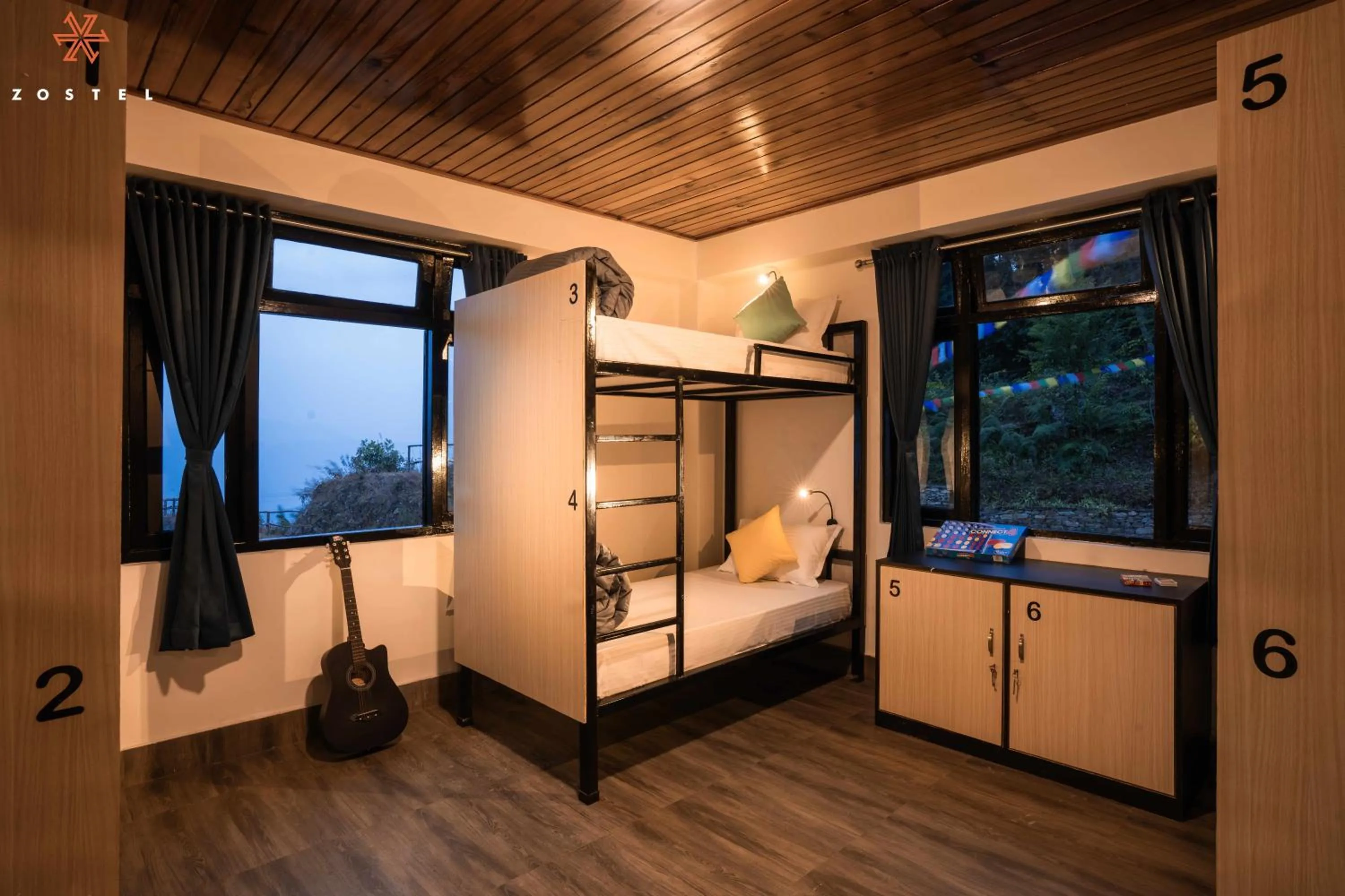 Bed in Zostel Rinchenpong (Pelling)