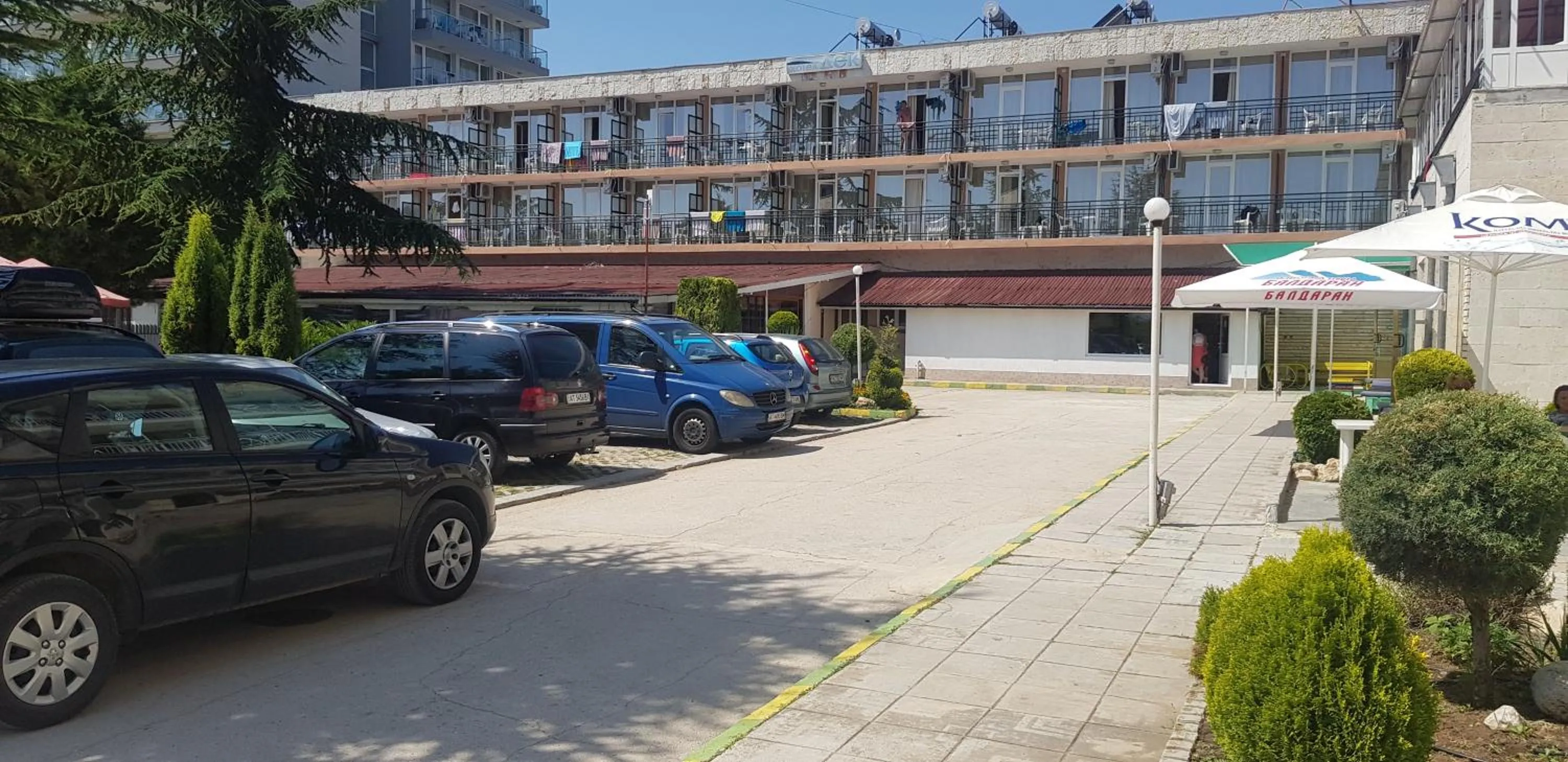 Property building in DSK Hotel