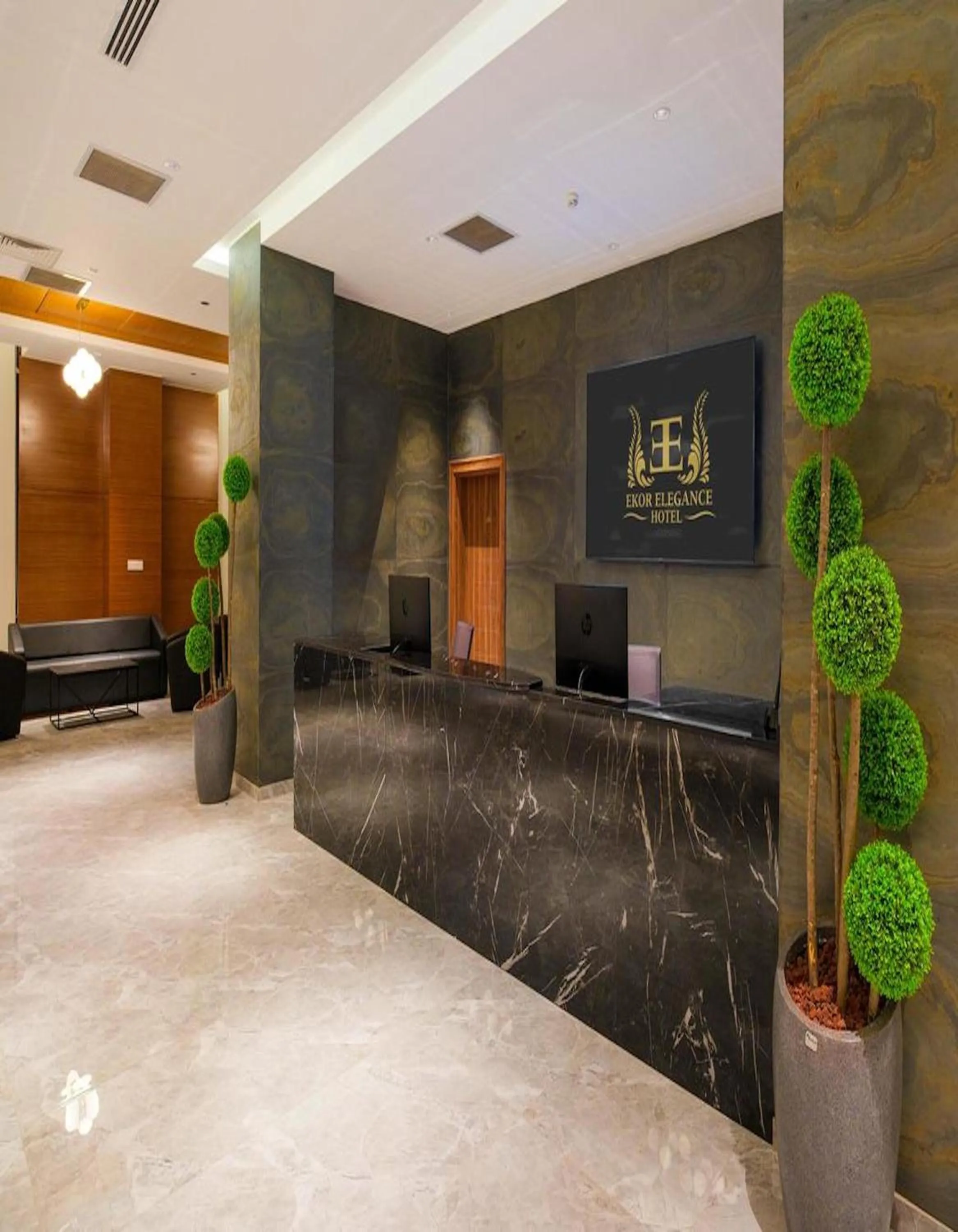 Lobby or reception in Ekor Elegance Hotel