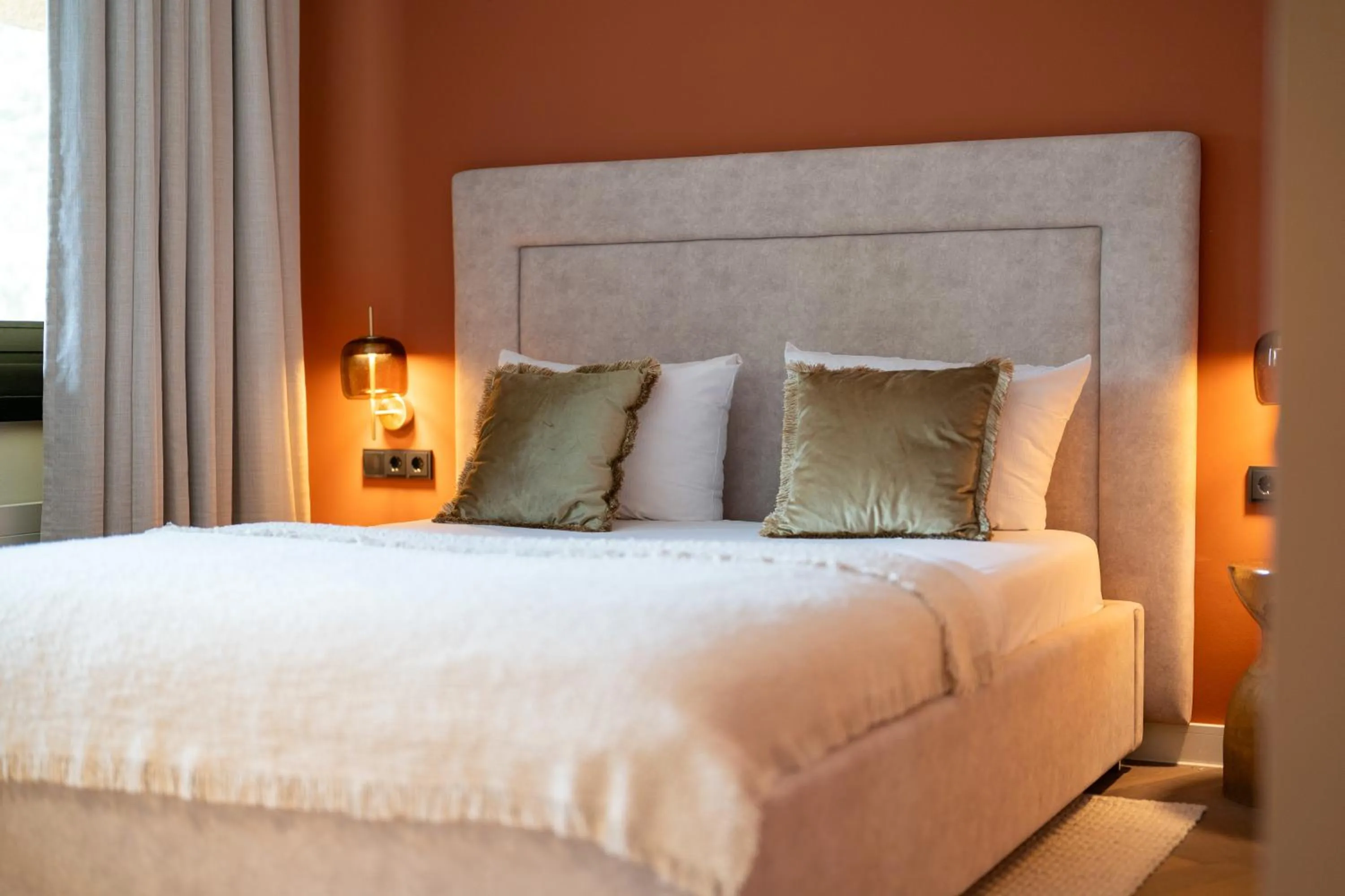 Bedroom, Bed in Van der Valk Naturresort Drewitz