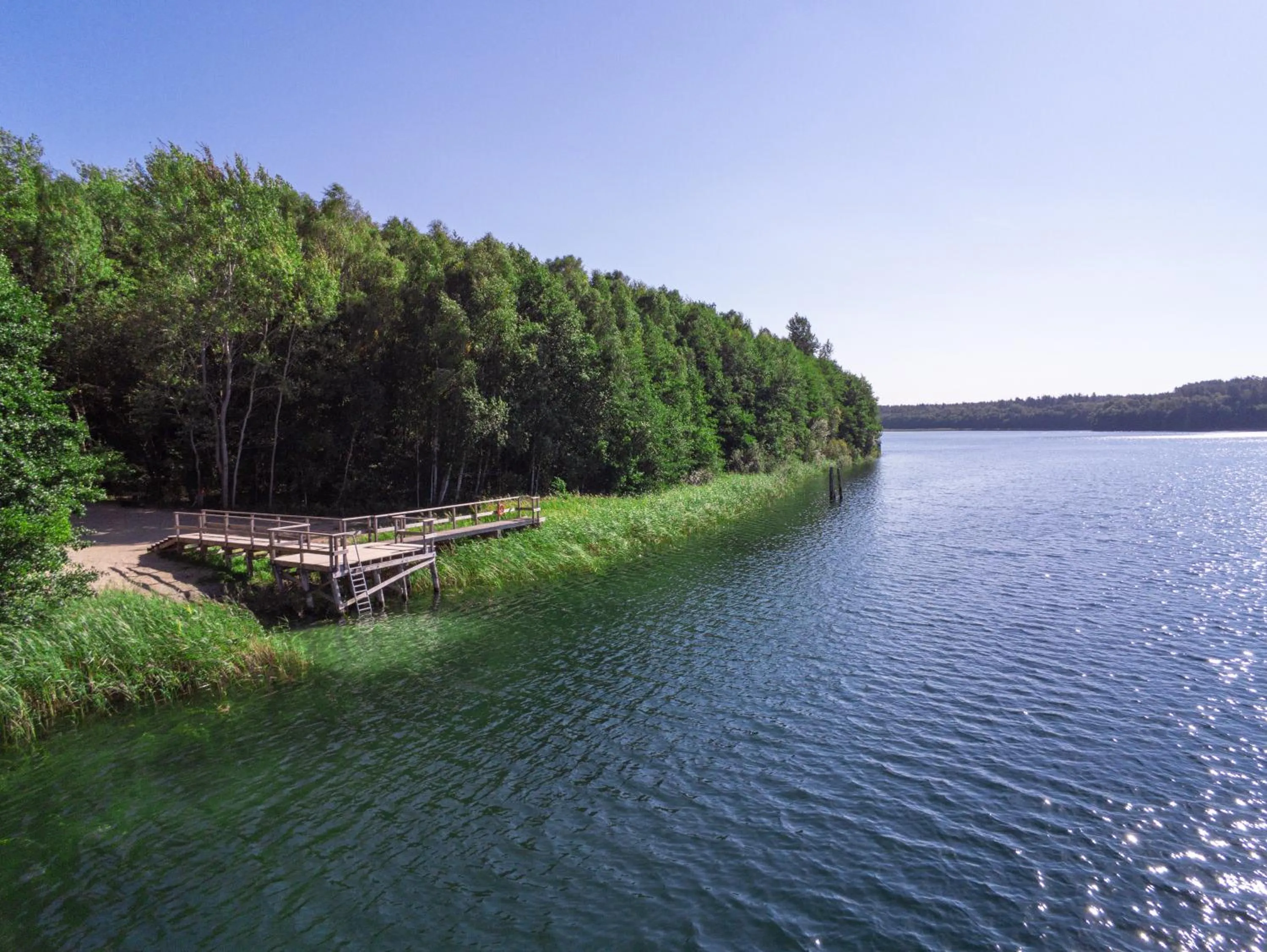 Natural landscape in Van der Valk Naturresort Drewitz