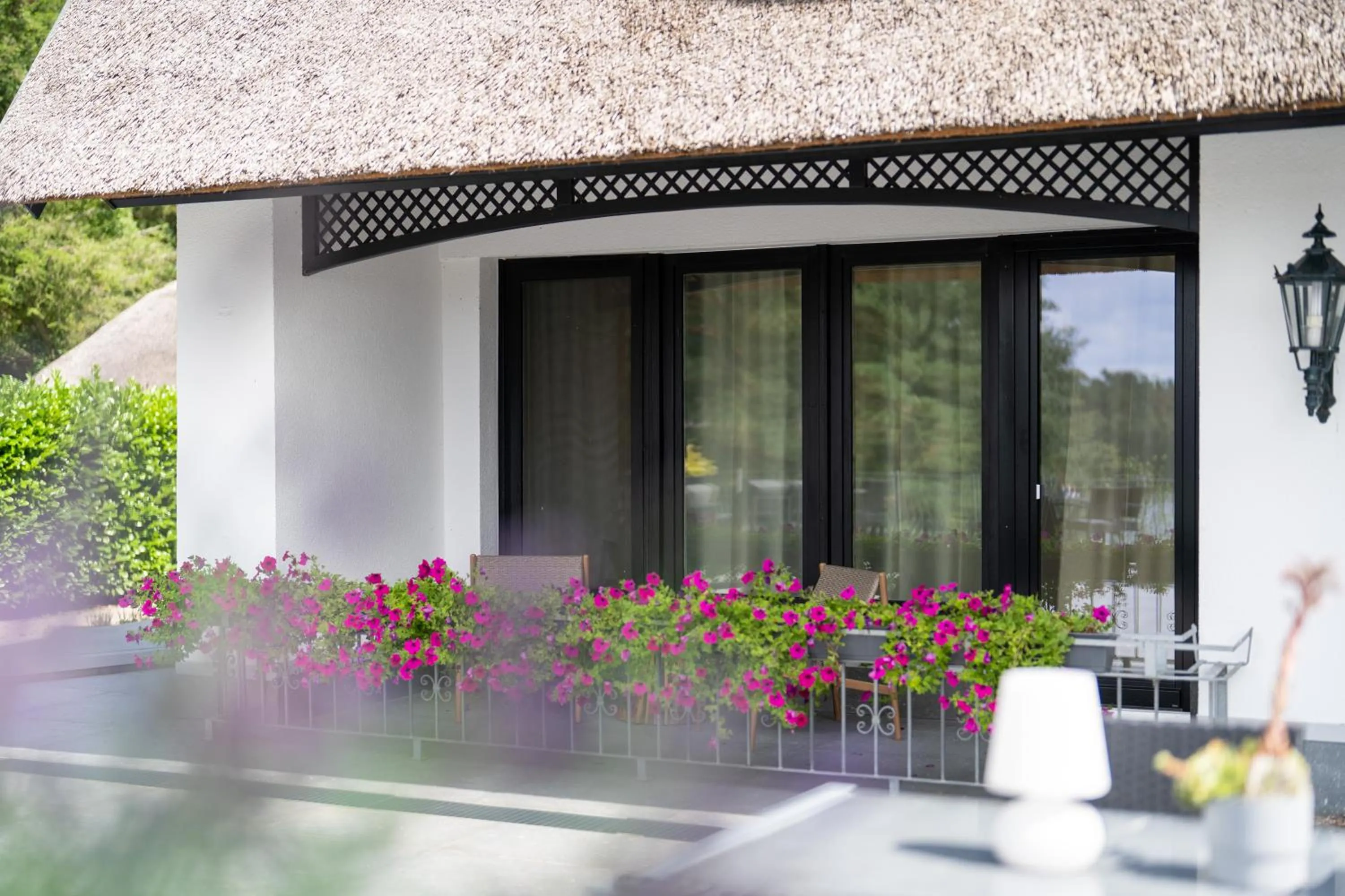 Balcony/Terrace in Van der Valk Naturresort Drewitz