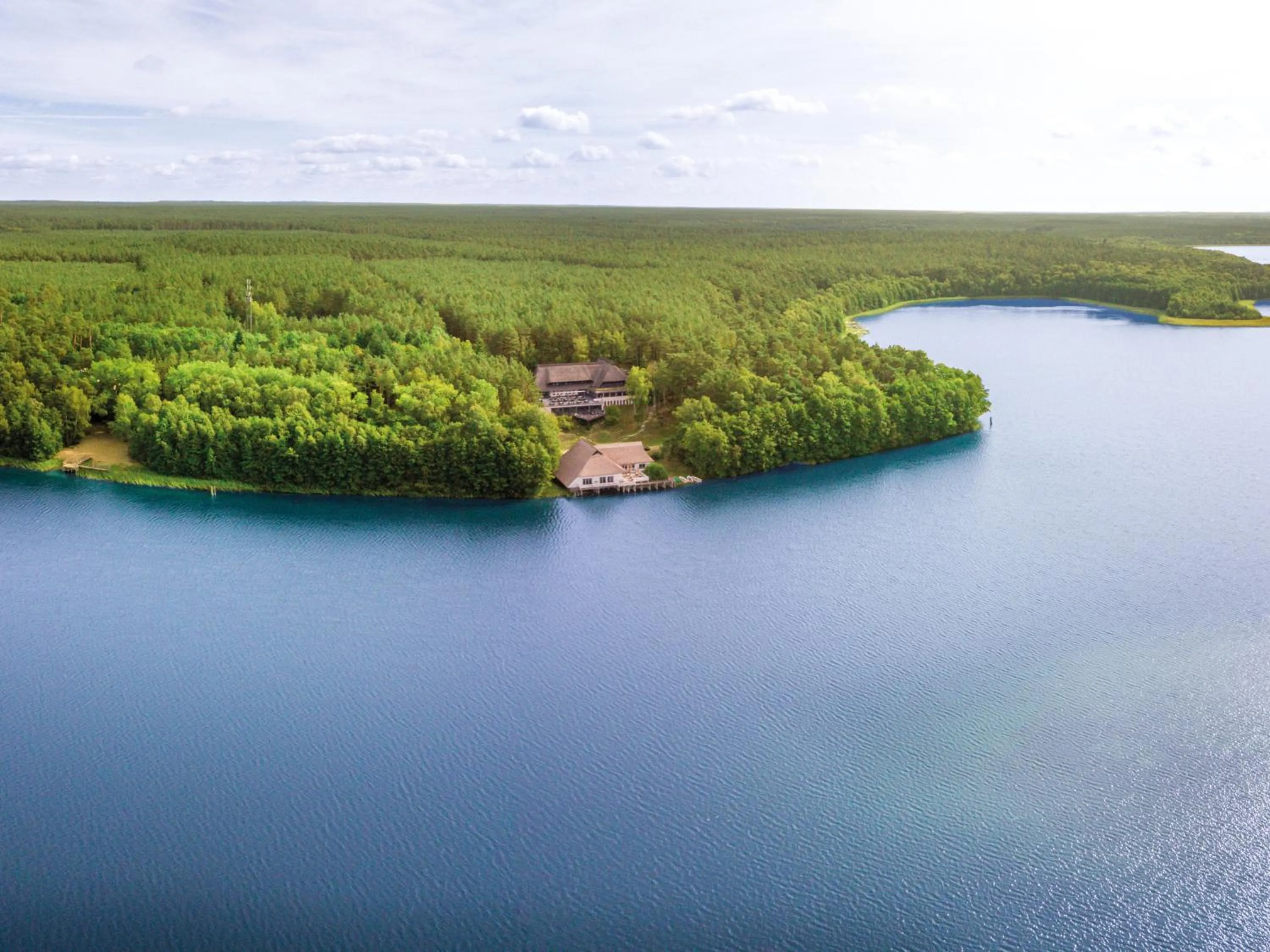 Natural landscape in Van der Valk Naturresort Drewitz