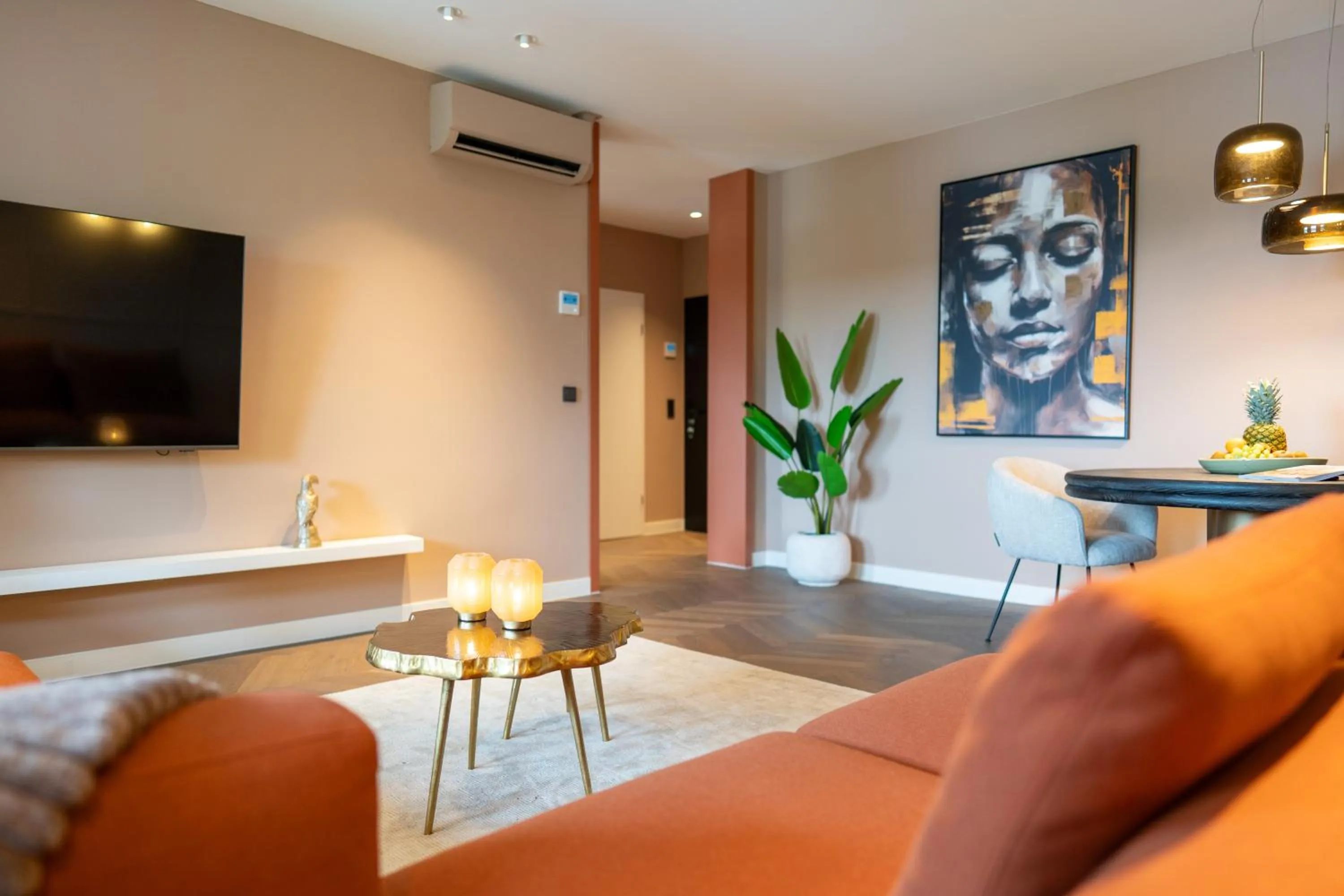 Living room in Van der Valk Naturresort Drewitz