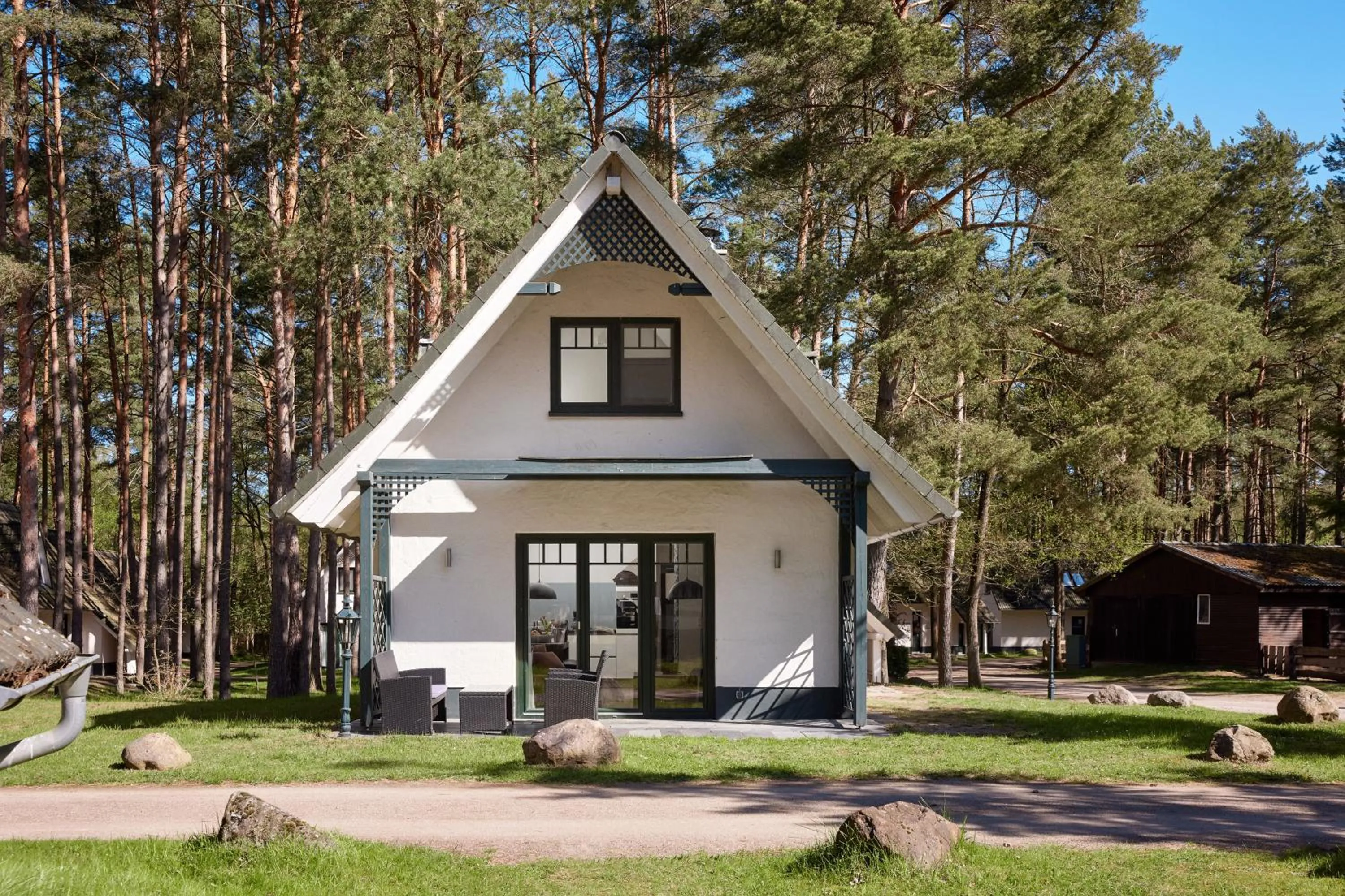 Balcony/Terrace in Van der Valk Naturresort Drewitz