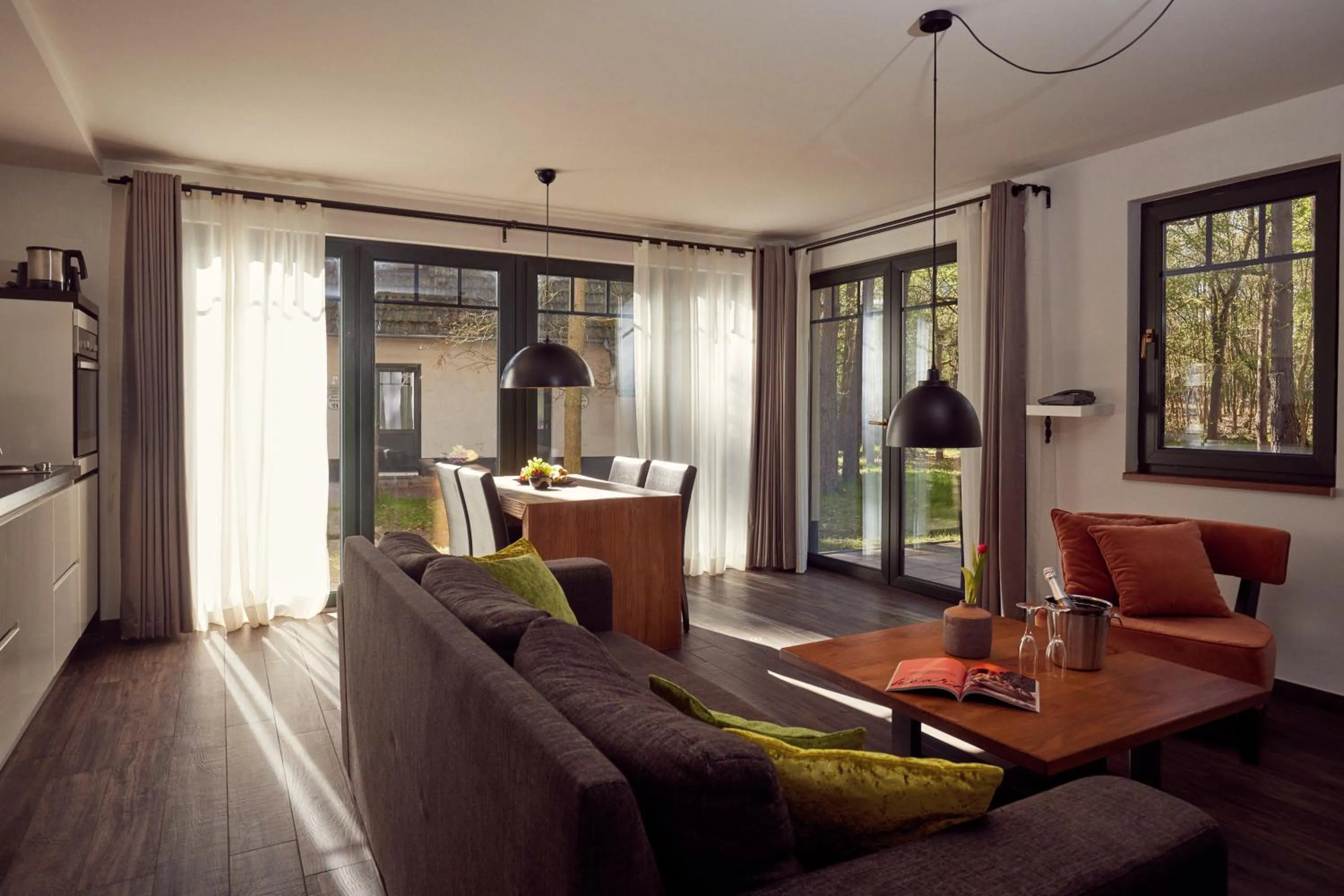 Dining area in Van der Valk Naturresort Drewitz