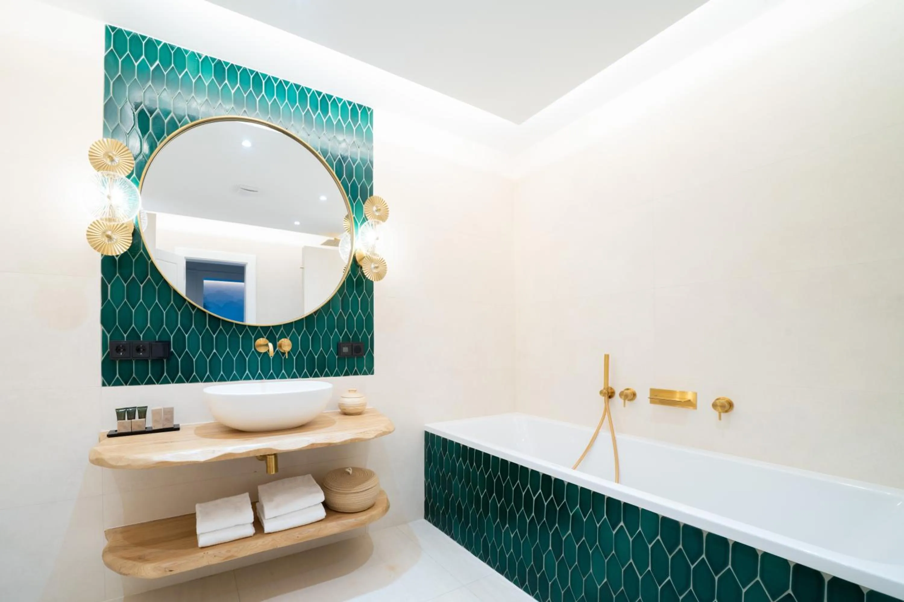 Bathroom in Van der Valk Naturresort Drewitz