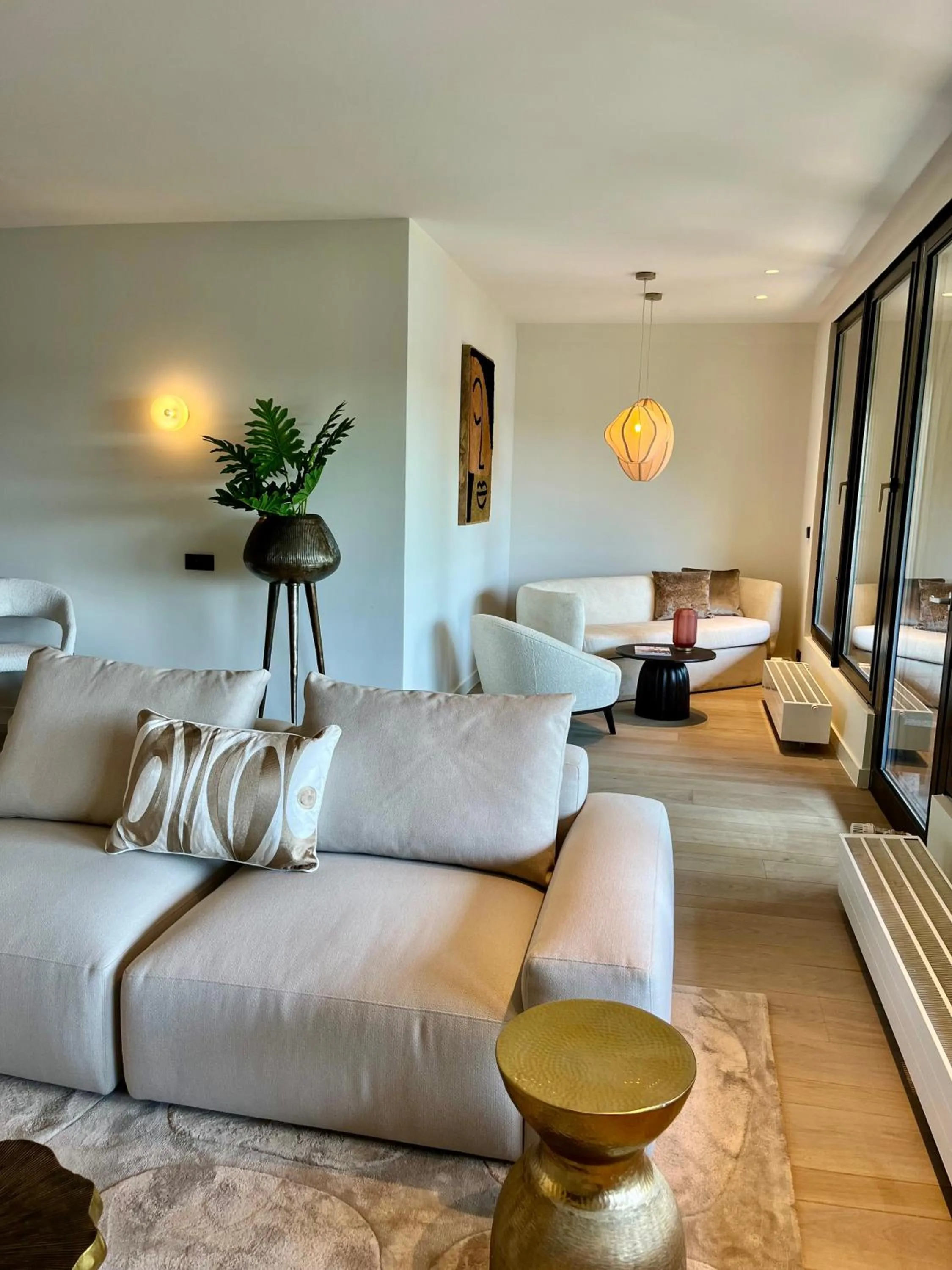 Living room in Van der Valk Naturresort Drewitz