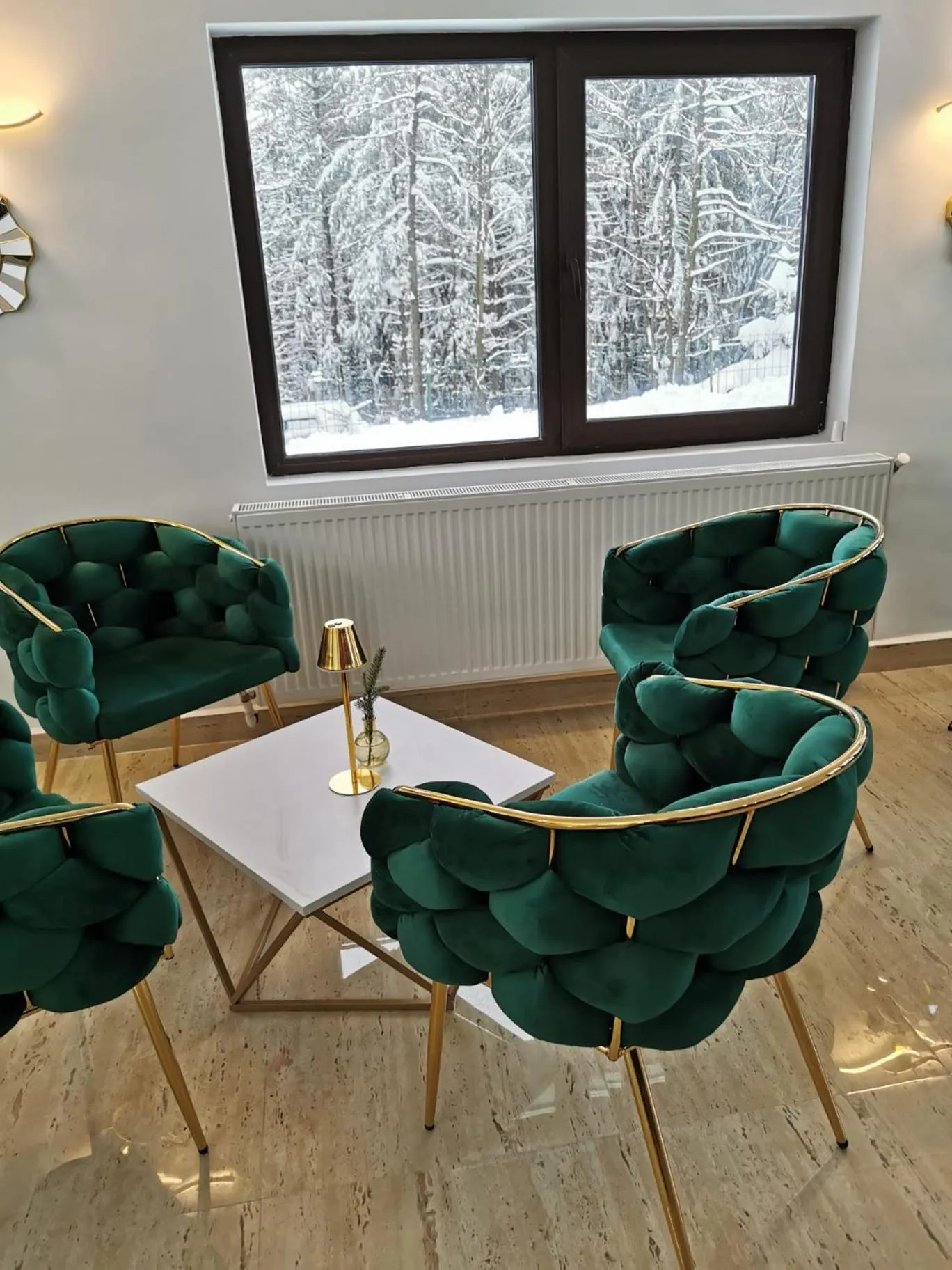 Seating area in Cerbul Chalét Accommodation & Wellness