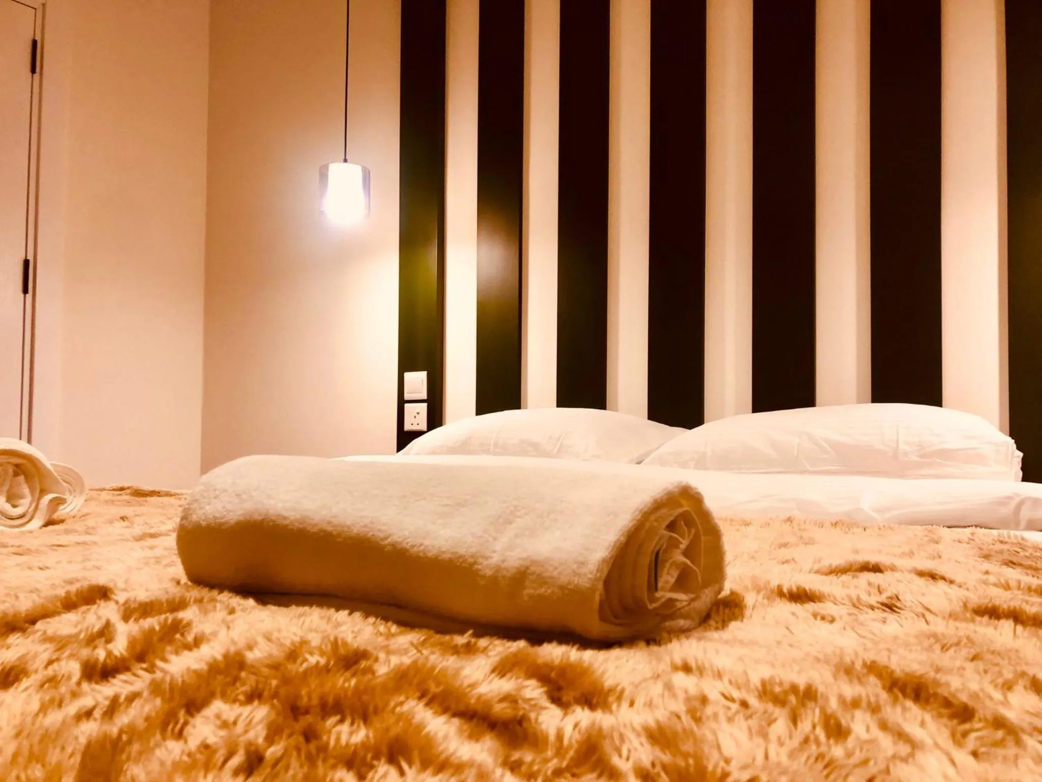 Bed in Bohemian Residence