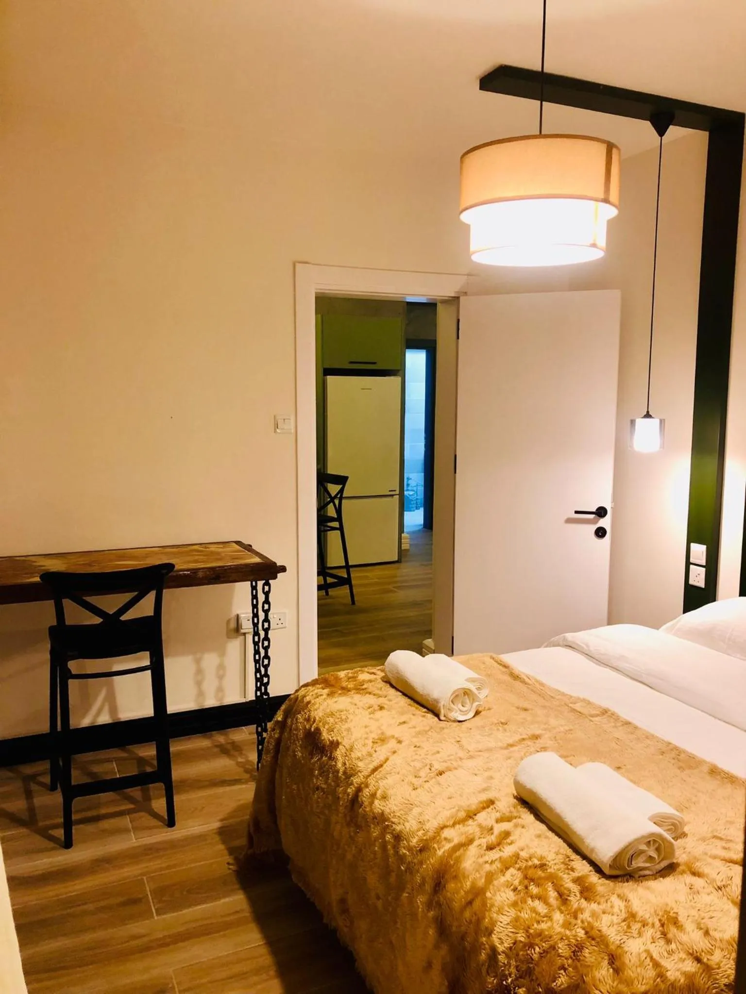 Bed in Bohemian Residence