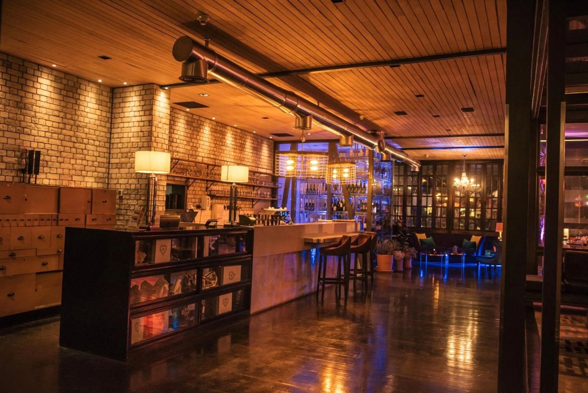 Lobby or reception in The Hip Hotel Santiago