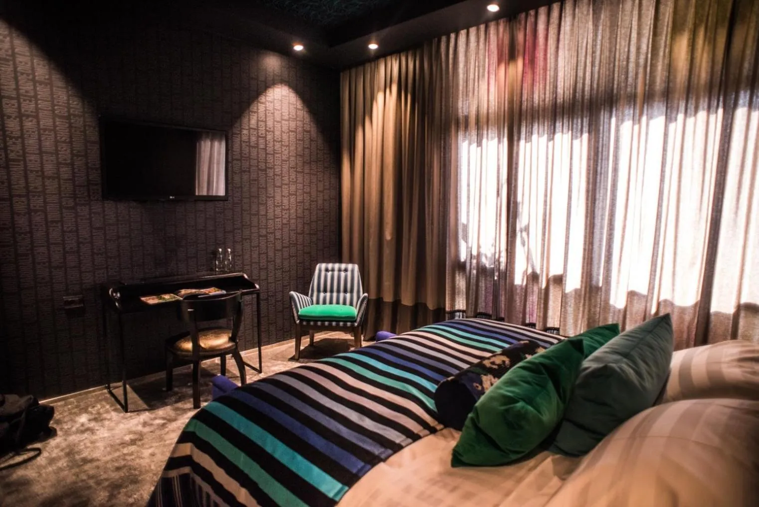 Photo of the whole room in The Hip Hotel Santiago