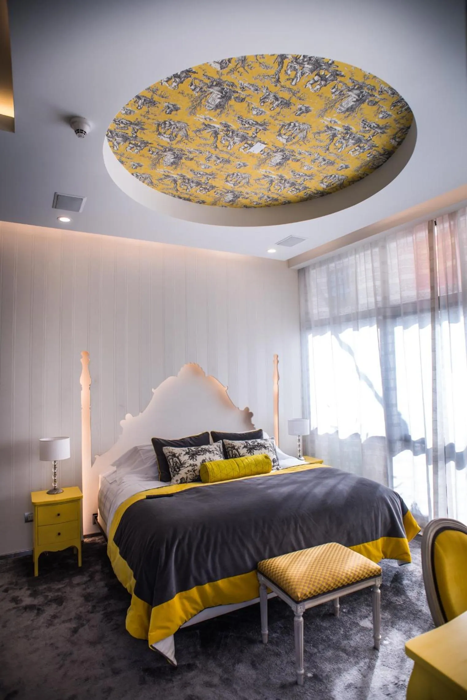 Bed in The Hip Hotel Santiago