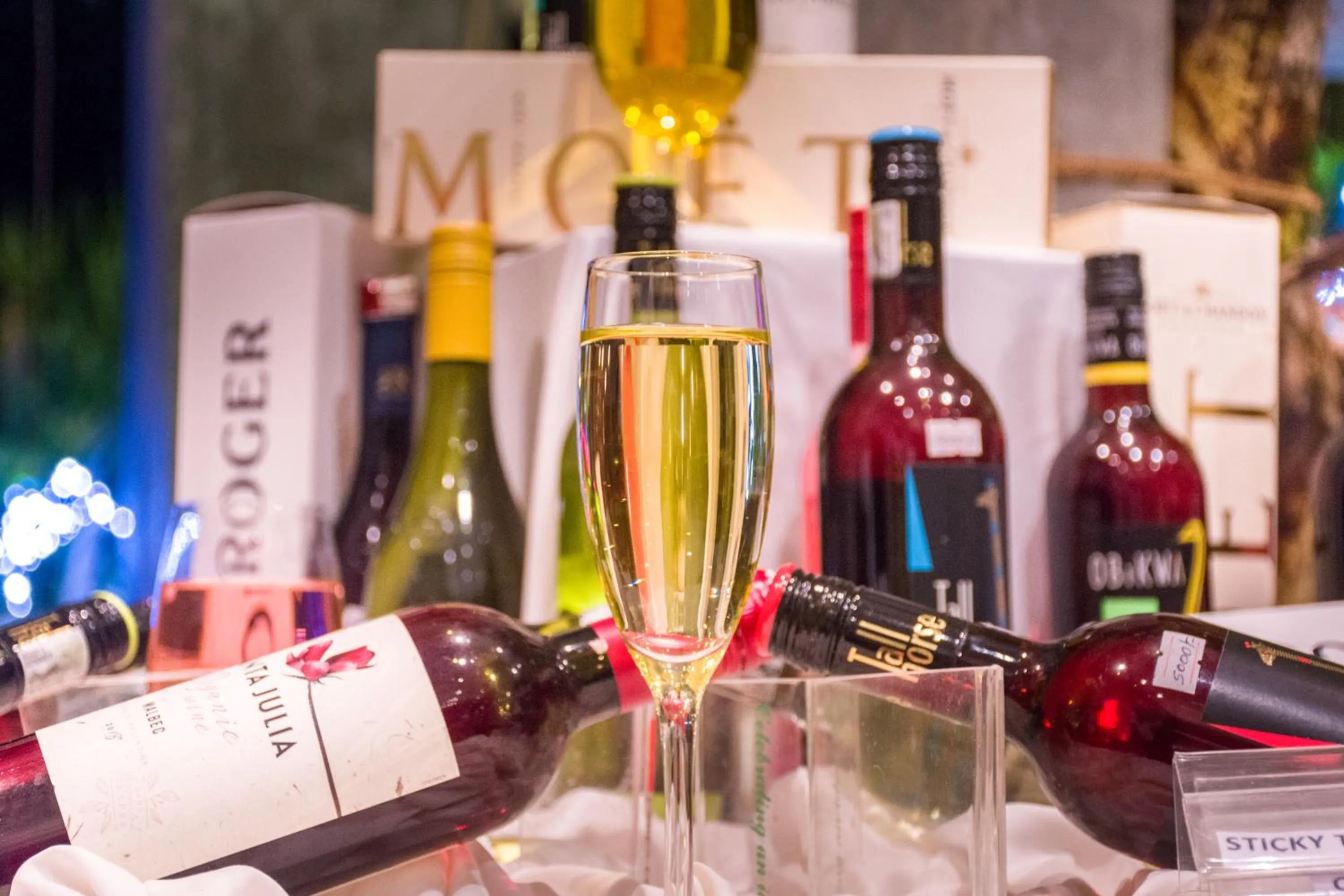 Alcoholic drinks in Paradise Beach Club