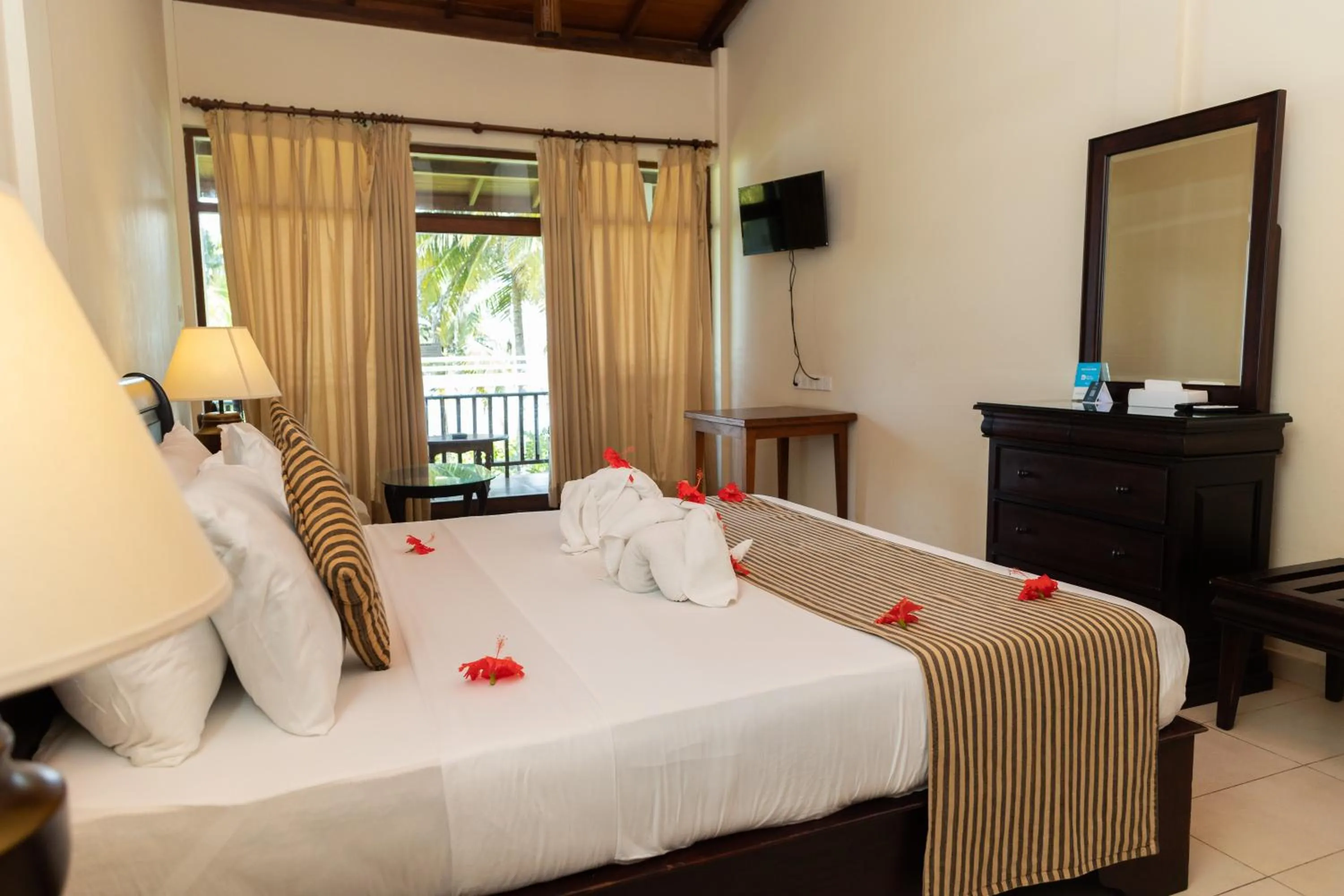 Bed in Paradise Beach Club