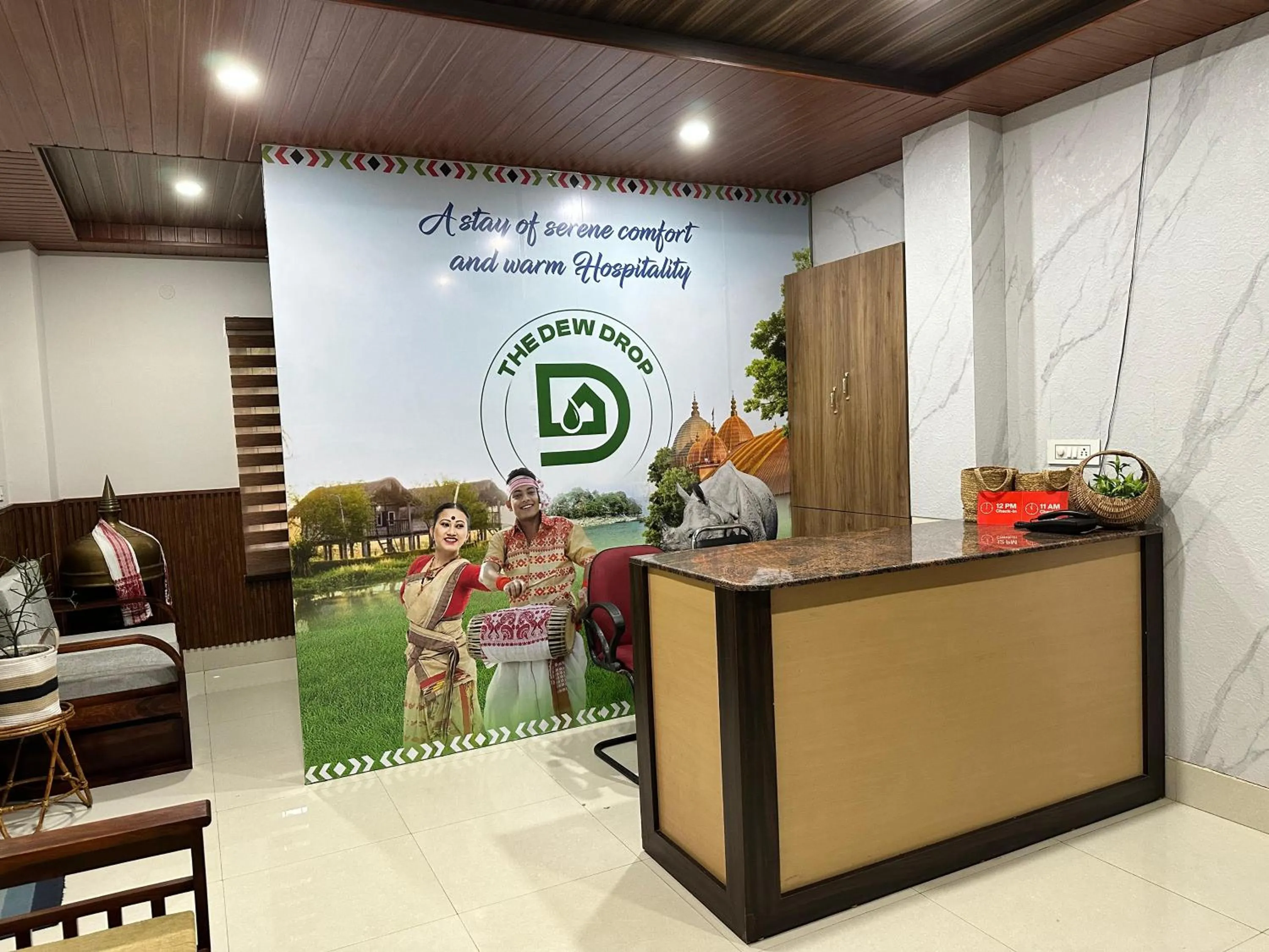 Property logo or sign in The Dew Drop Hotel