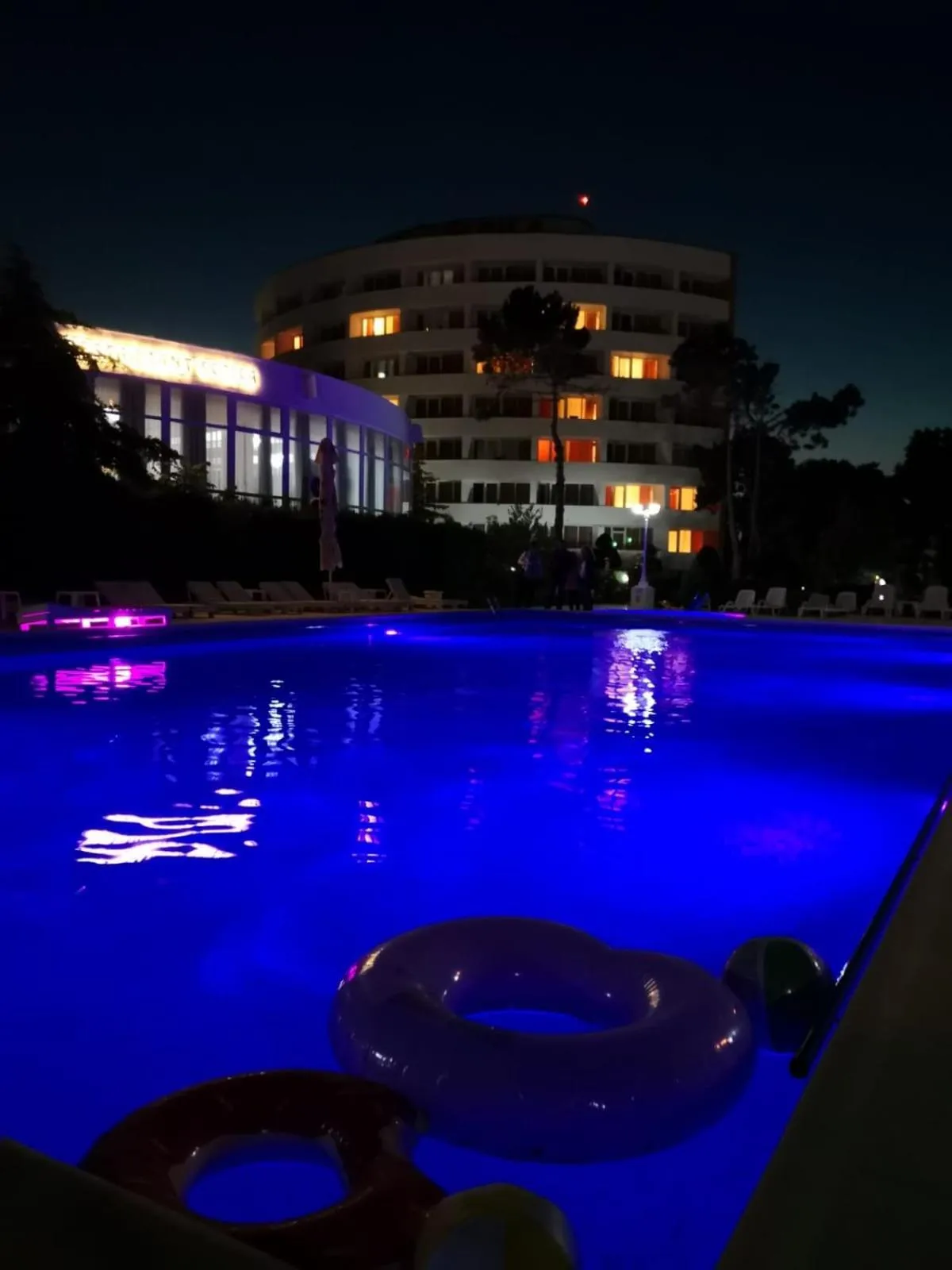 Swimming pool in Hotel Scoica