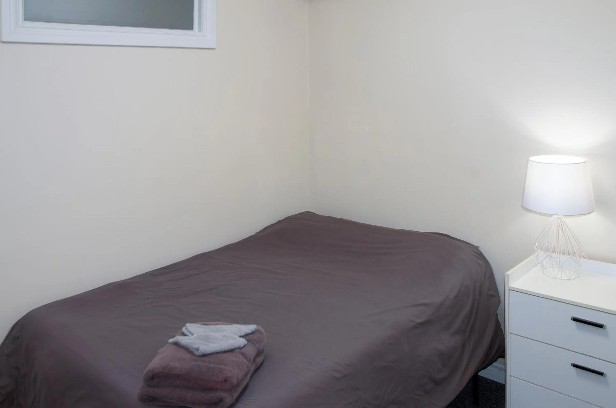 Bed in Prospectors Inn