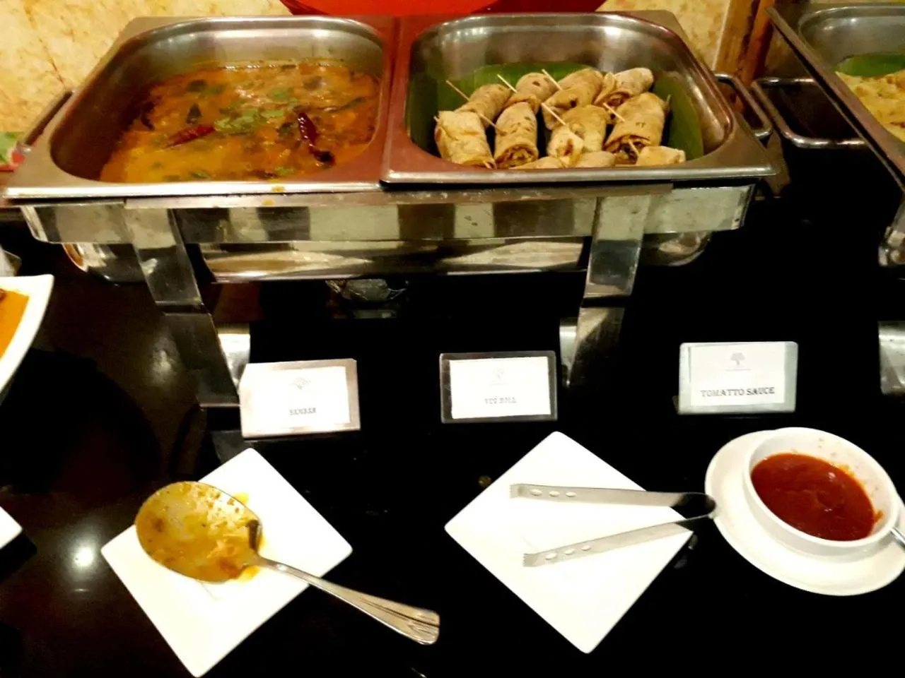 American breakfast in Saaral Residency