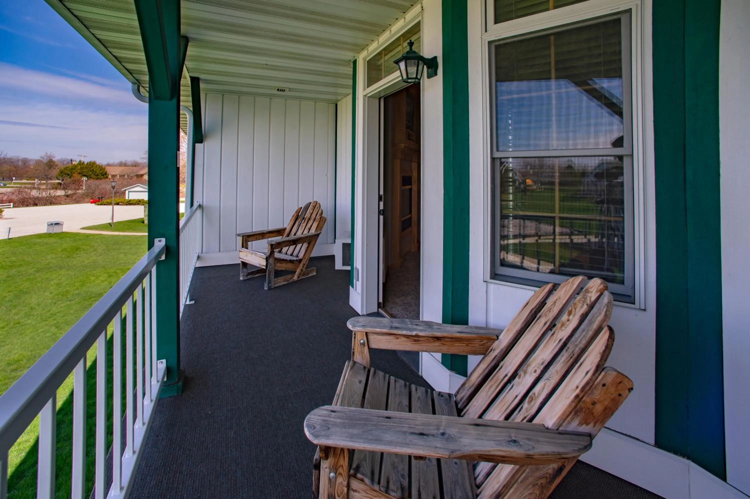Balcony/Terrace in Birchwood Lodge