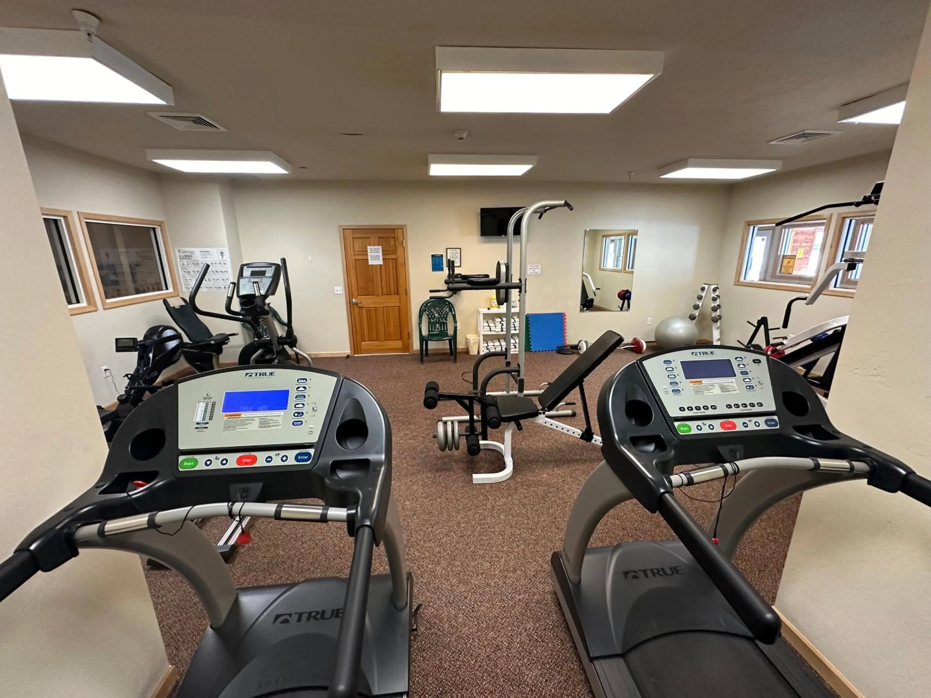 Fitness centre/facilities in Birchwood Lodge