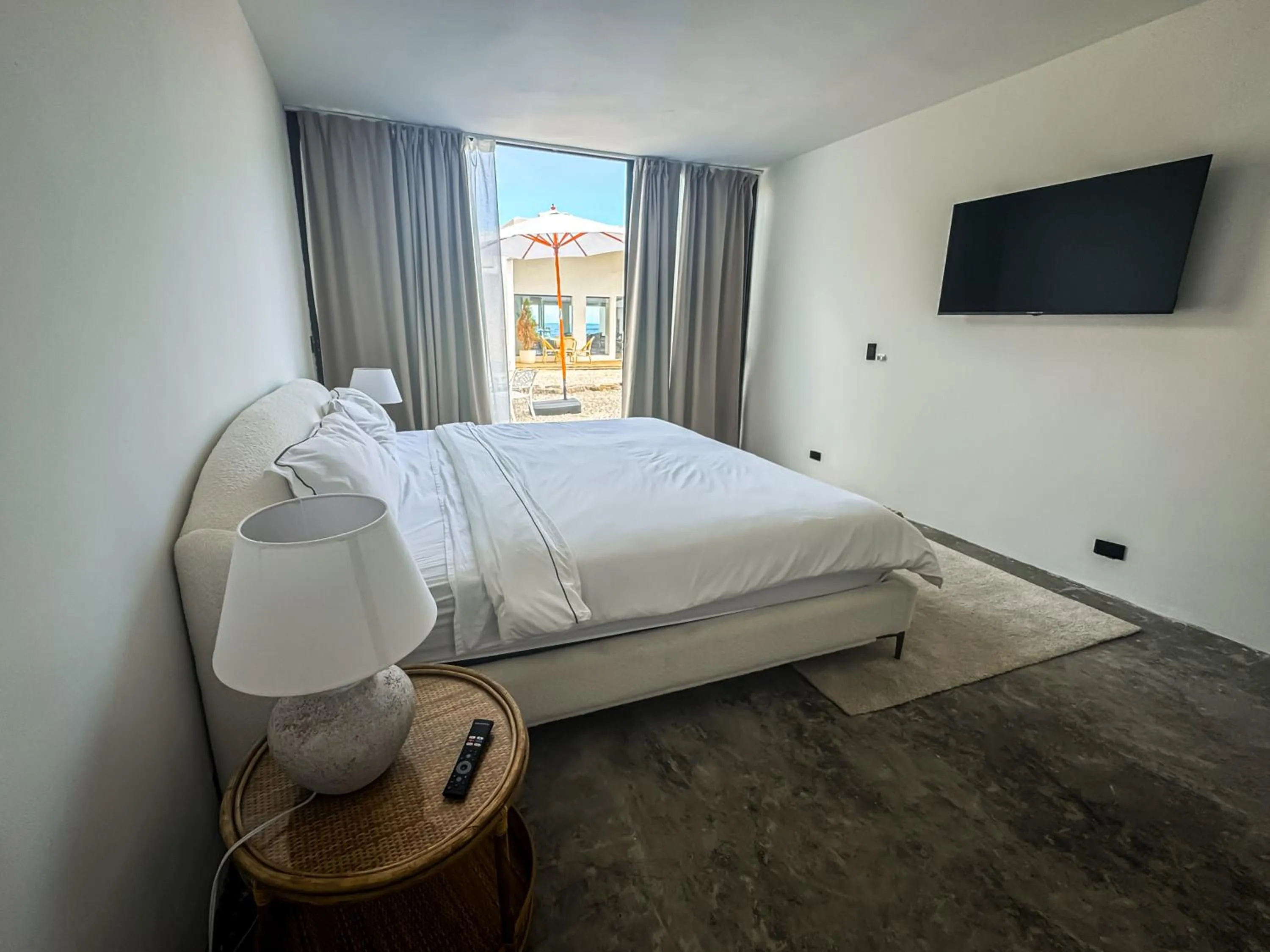 Bedroom, Bed in The Palm Bay Club Lodge