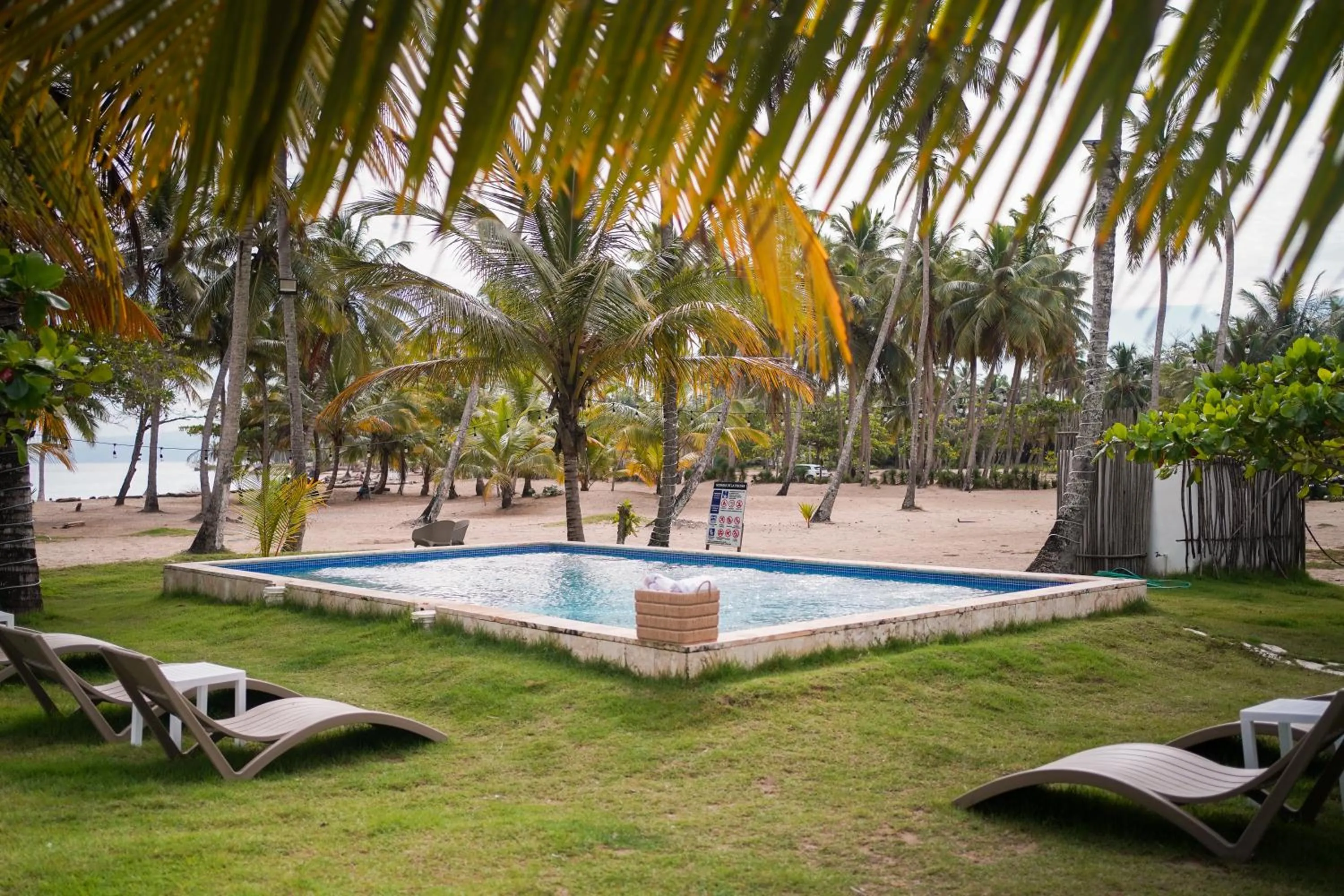 Swimming pool in The Palm Bay Club Lodge
