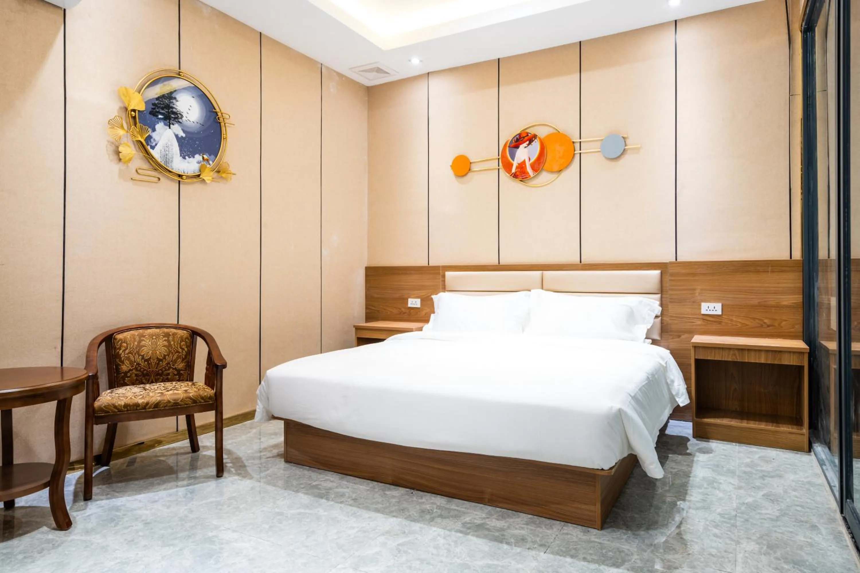 Bed in Home me Hotel Makati